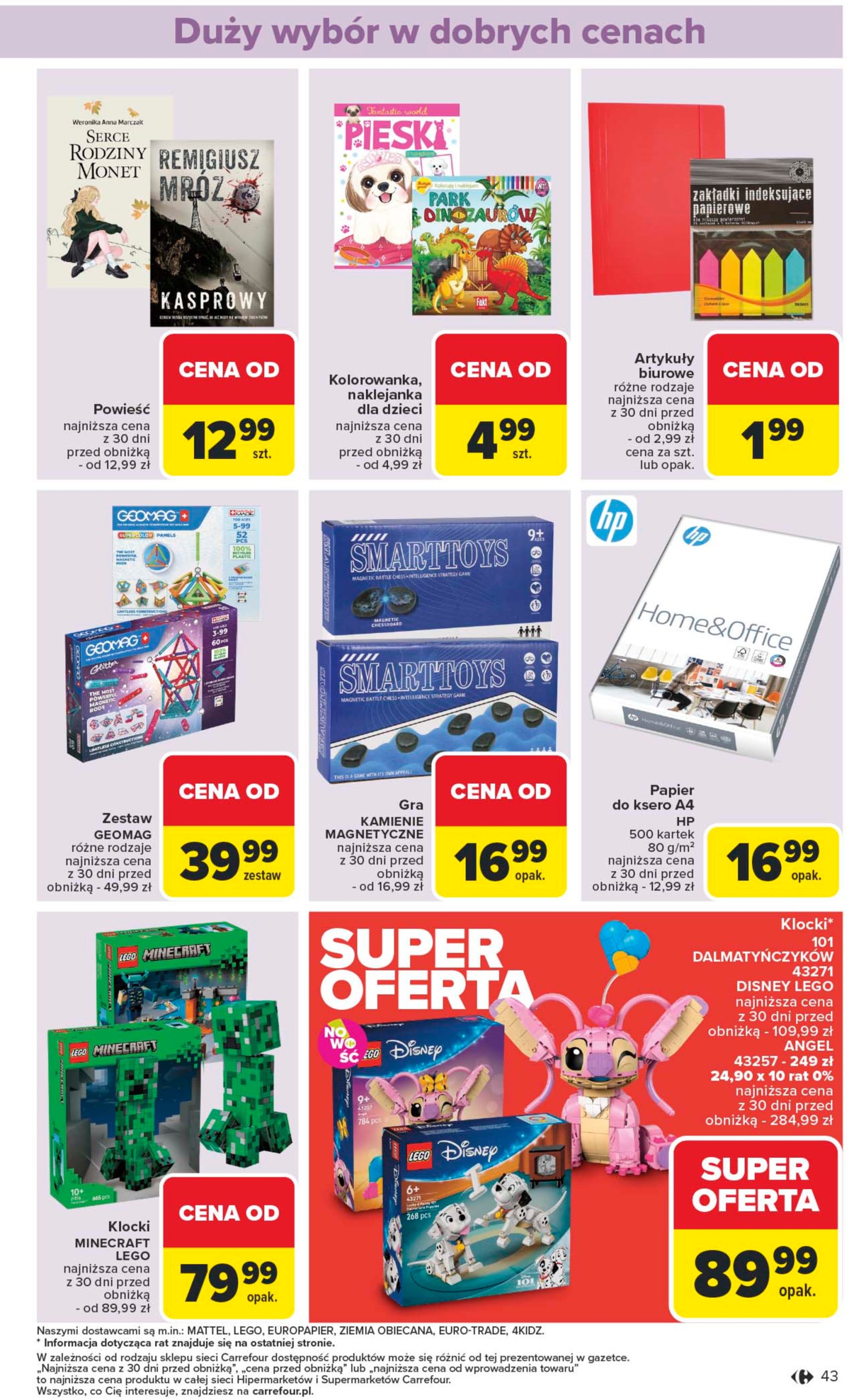 carrefour - Carrefour - Zmieniamy sie dla Ciebie Ostrowiec Świętokrzyski gazetka ważna od 02.06. - 07.06. - page: 43
