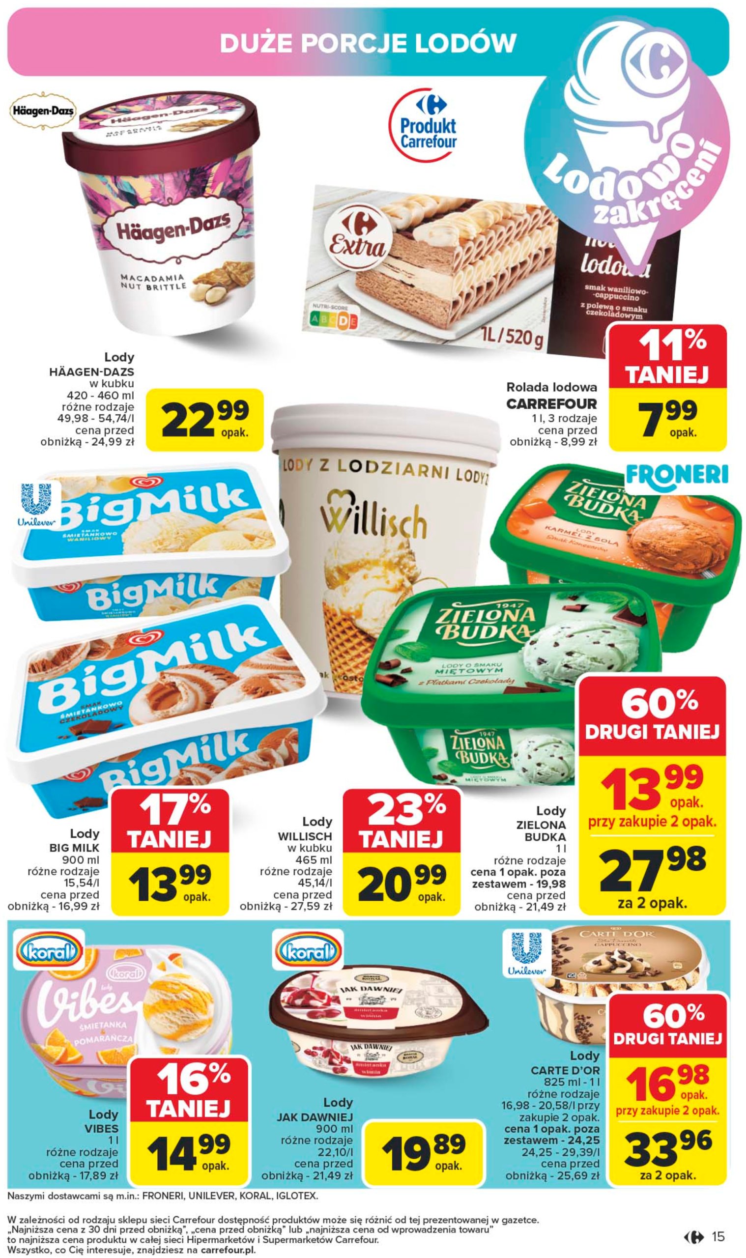 carrefour - Carrefour - Zmieniamy sie dla Ciebie Ostrowiec Świętokrzyski gazetka ważna od 02.06. - 07.06. - page: 15