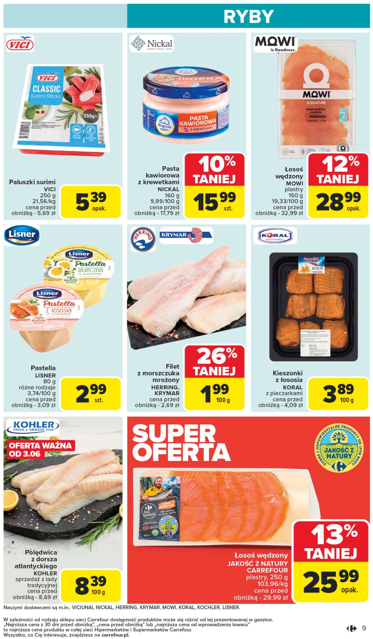 carrefour - Carrefour - Zmieniamy sie dla Ciebie Ostrowiec Świętokrzyski gazetka ważna od 02.06. - 07.06. - page: 9