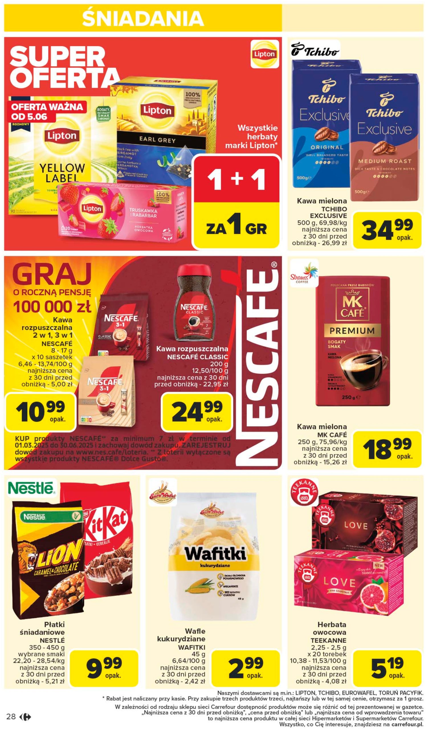 carrefour - Carrefour - Zmieniamy sie dla Ciebie Ostrowiec Świętokrzyski gazetka ważna od 02.06. - 07.06. - page: 28