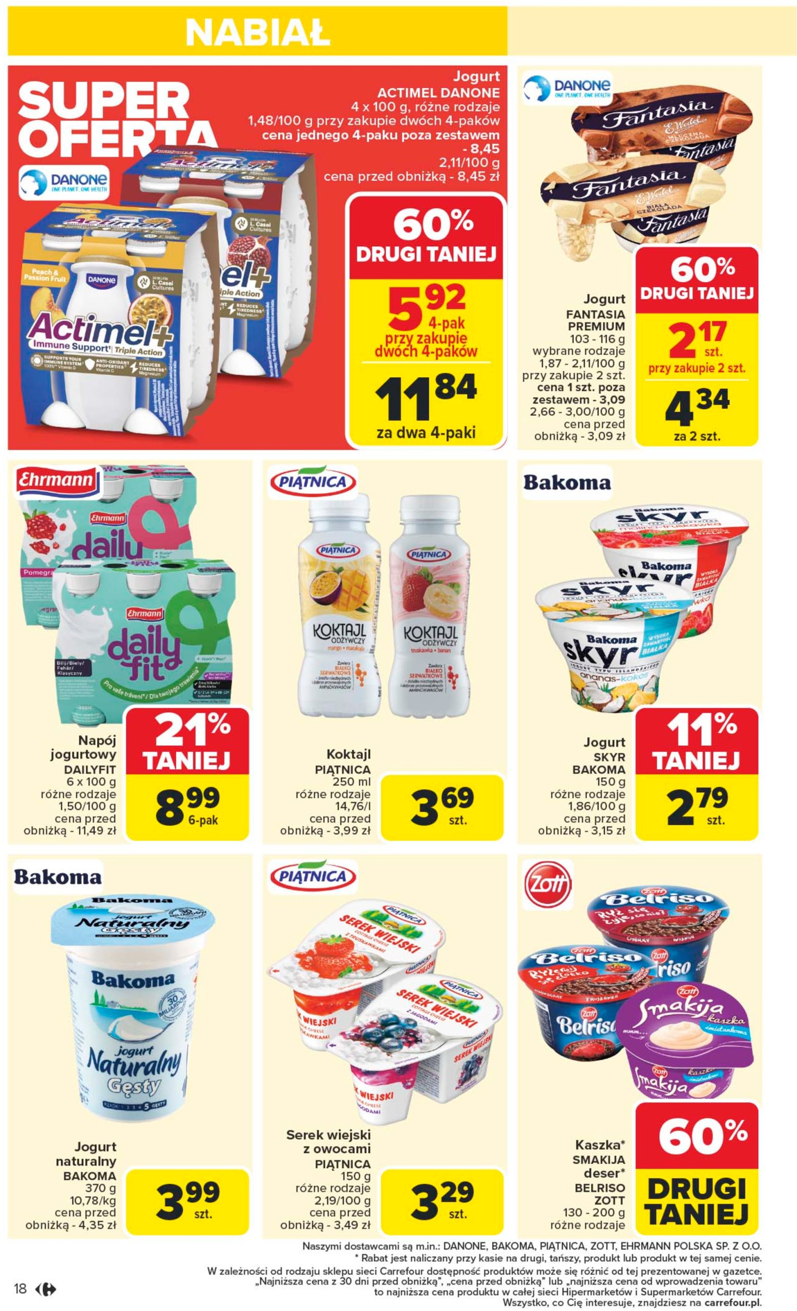 carrefour - Carrefour - Zmieniamy sie dla Ciebie Ostrowiec Świętokrzyski gazetka ważna od 02.06. - 07.06. - page: 18