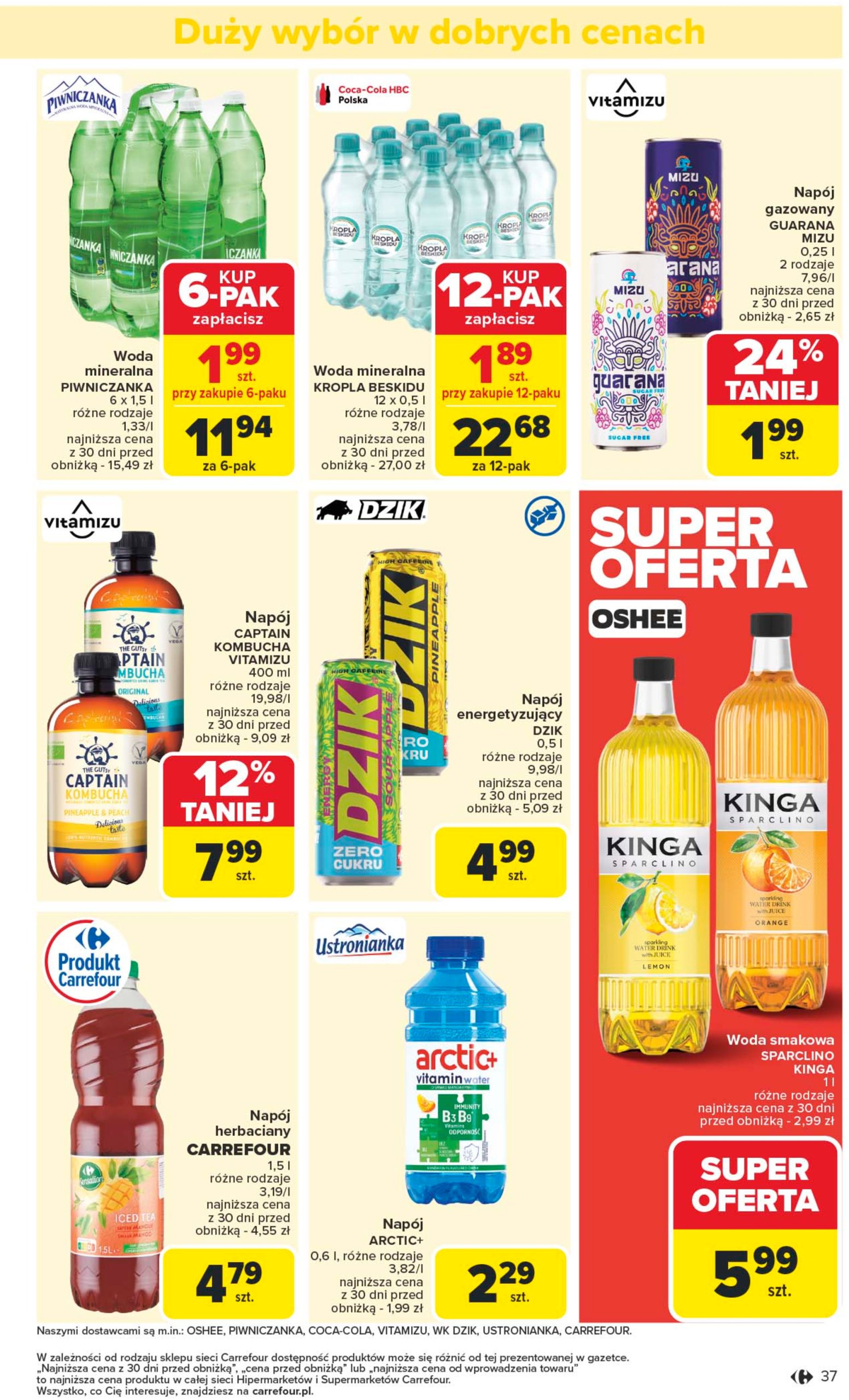carrefour - Carrefour - Zmieniamy sie dla Ciebie Ostrowiec Świętokrzyski gazetka ważna od 02.06. - 07.06. - page: 37