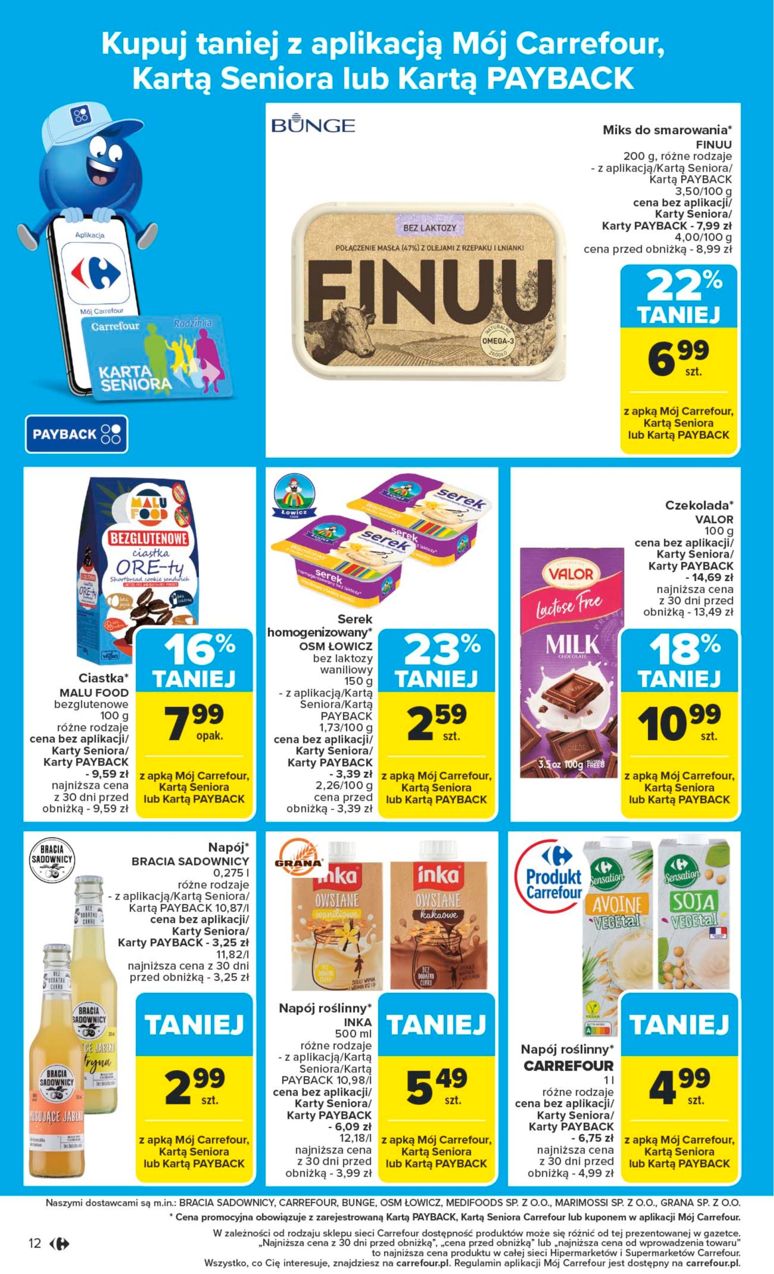 carrefour - Carrefour - Zmieniamy sie dla Ciebie Ostrowiec Świętokrzyski gazetka ważna od 02.06. - 07.06. - page: 12