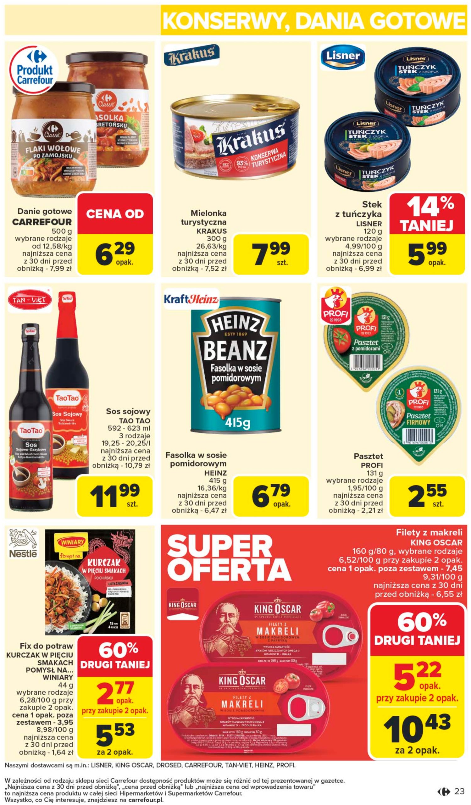 carrefour - Carrefour - Zmieniamy sie dla Ciebie Ostrowiec Świętokrzyski gazetka ważna od 02.06. - 07.06. - page: 23