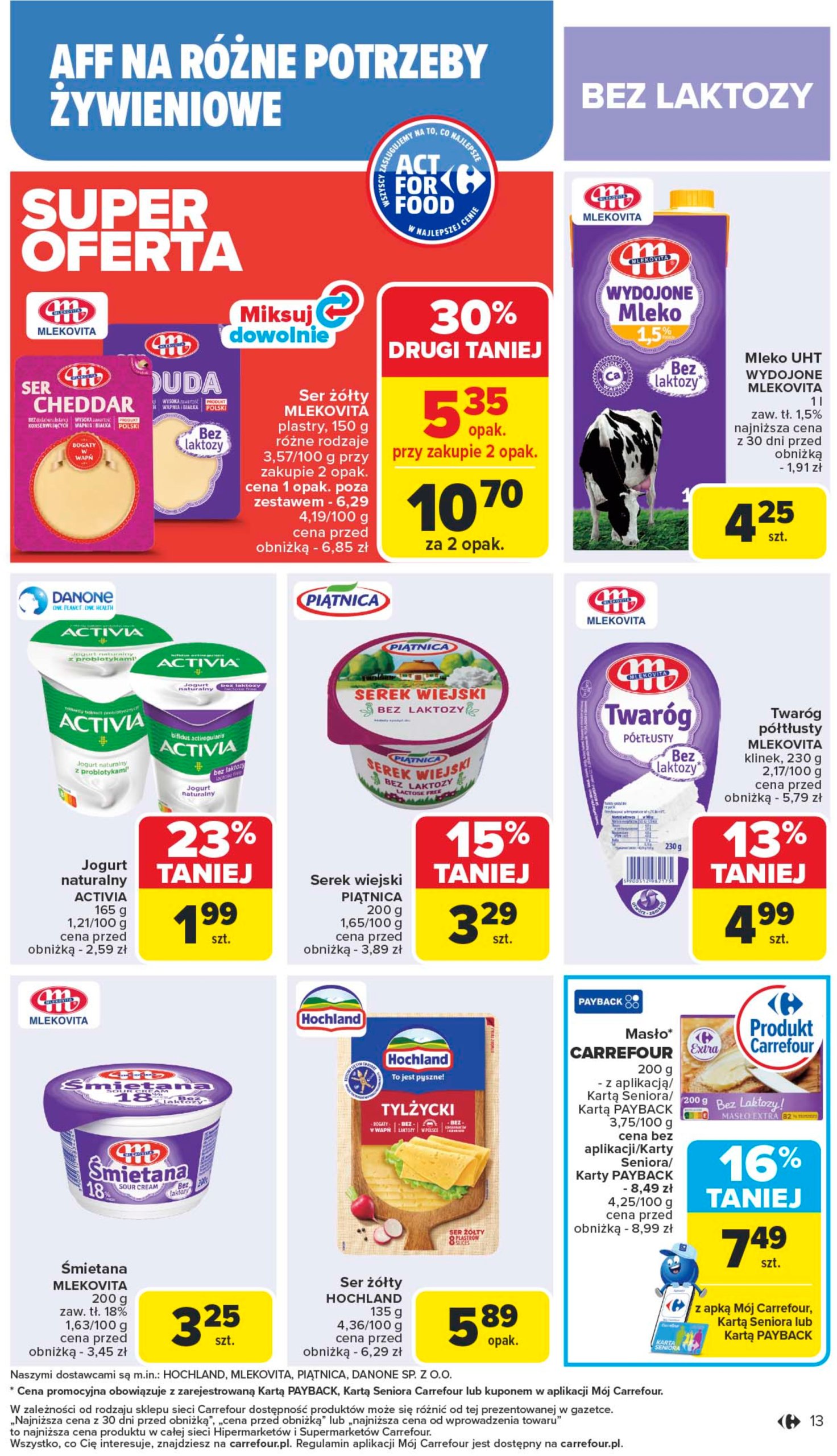 carrefour - Carrefour - Zmieniamy sie dla Ciebie Ostrowiec Świętokrzyski gazetka ważna od 02.06. - 07.06. - page: 13