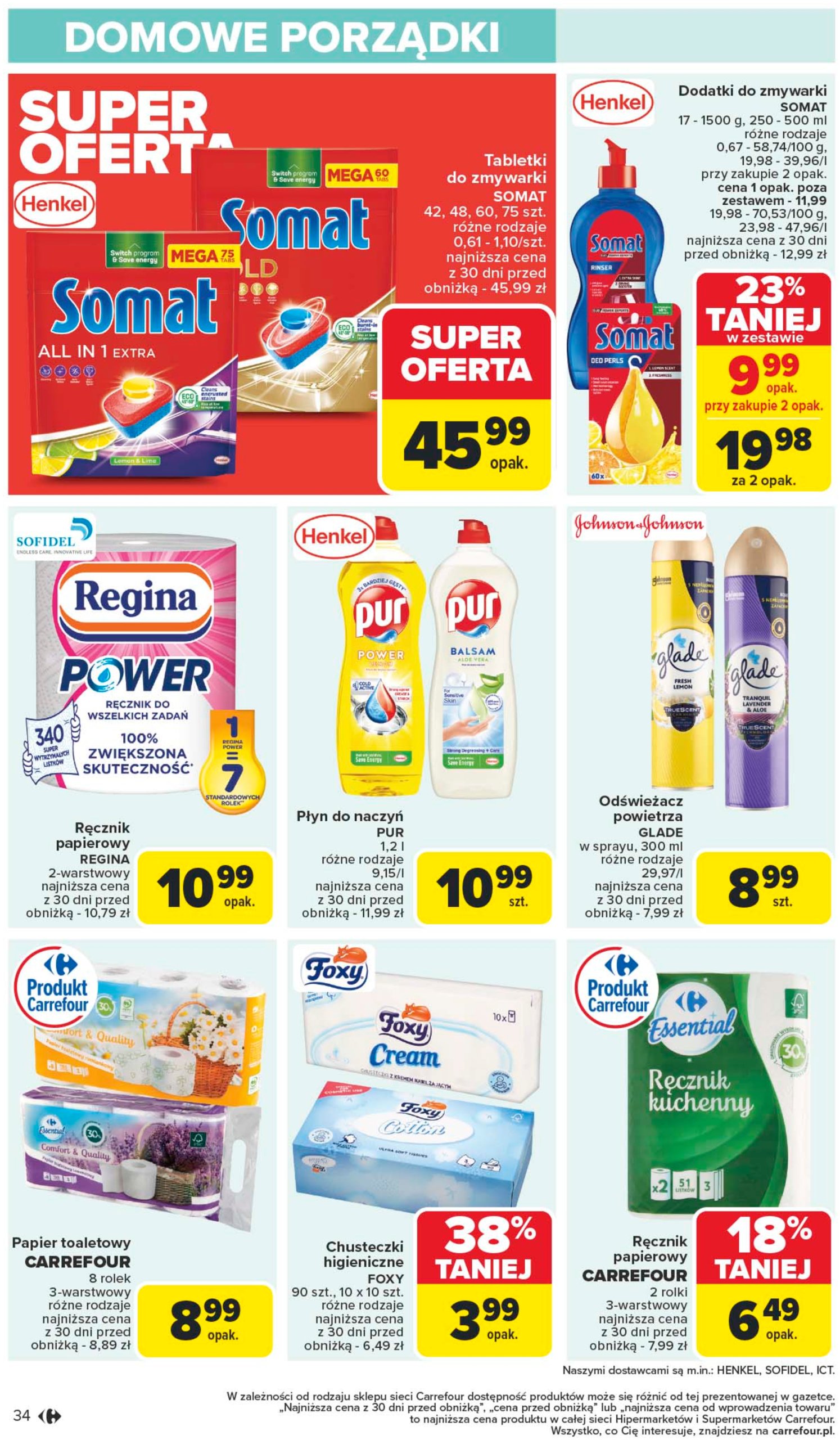 carrefour - Carrefour - Zmieniamy sie dla Ciebie Ostrowiec Świętokrzyski gazetka ważna od 02.06. - 07.06. - page: 34