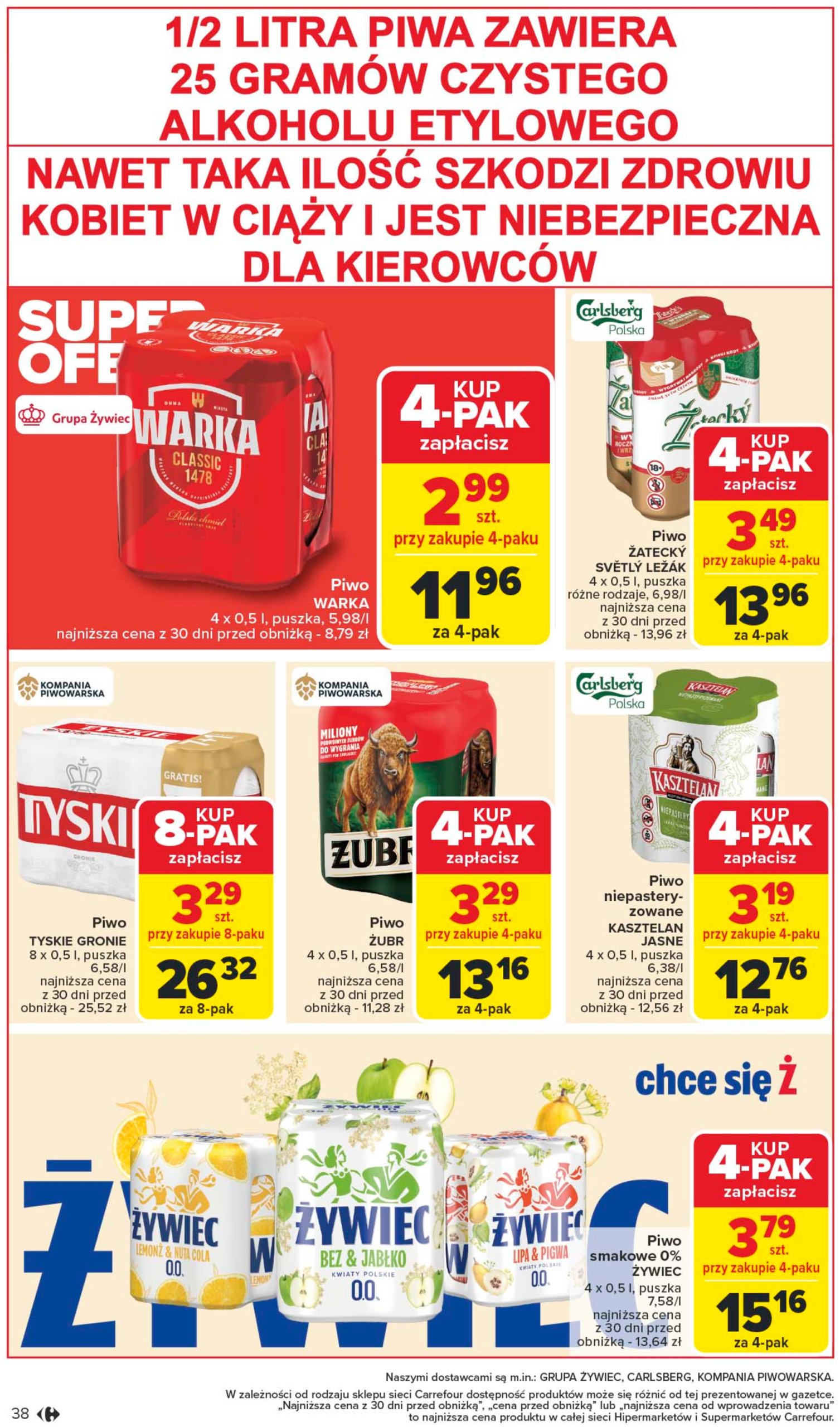 carrefour - Carrefour - Zmieniamy sie dla Ciebie Ostrowiec Świętokrzyski gazetka ważna od 02.06. - 07.06. - page: 38