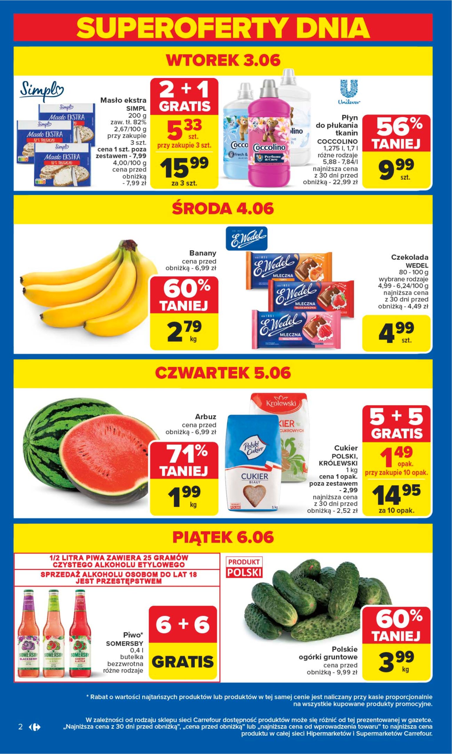 carrefour - Carrefour - Zmieniamy sie dla Ciebie Ostrowiec Świętokrzyski gazetka ważna od 02.06. - 07.06. - page: 2