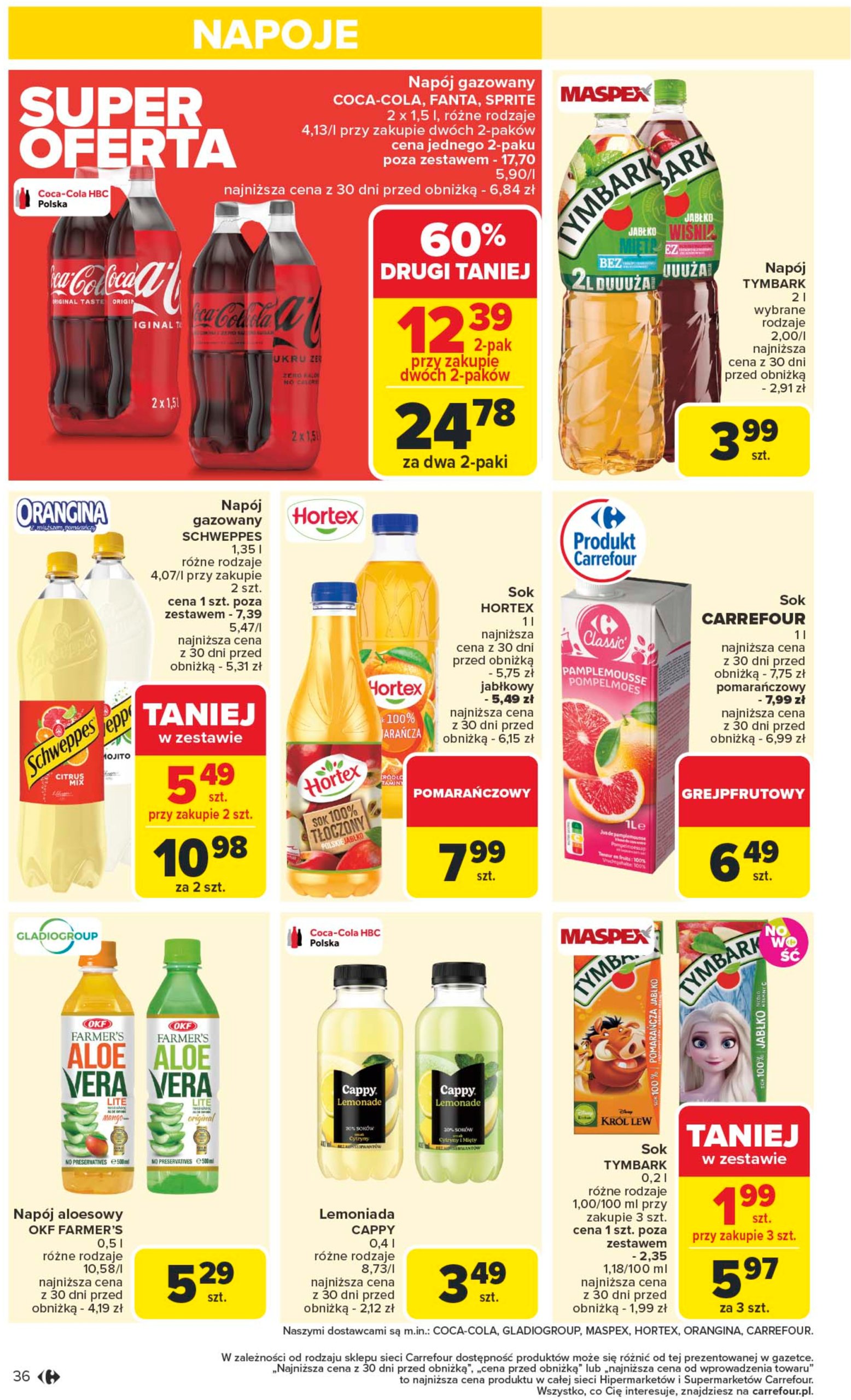 carrefour - Carrefour - Zmieniamy sie dla Ciebie Ostrowiec Świętokrzyski gazetka ważna od 02.06. - 07.06. - page: 36