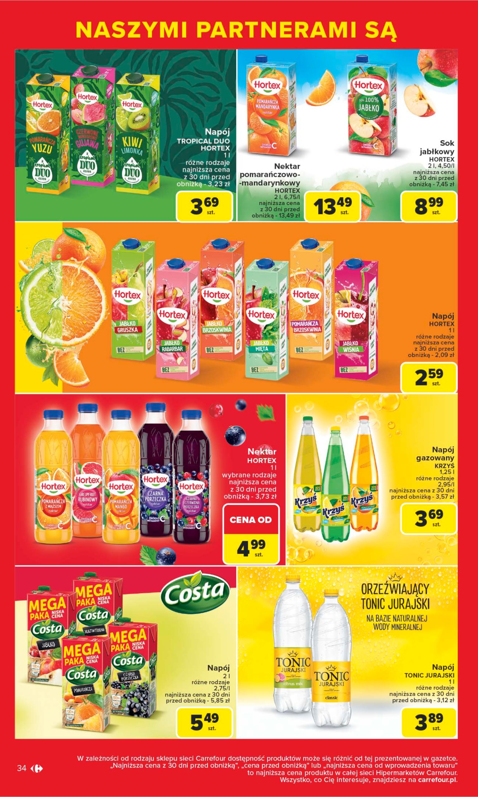 carrefour - Gazetka Carrefour - Markowe okazje czekają ważna od 09.06. - 21.06. - page: 34 carrefour - Gazetka Carrefour - Markowe okazje czekają ważna od 09.06. - 21.06. - page: 34