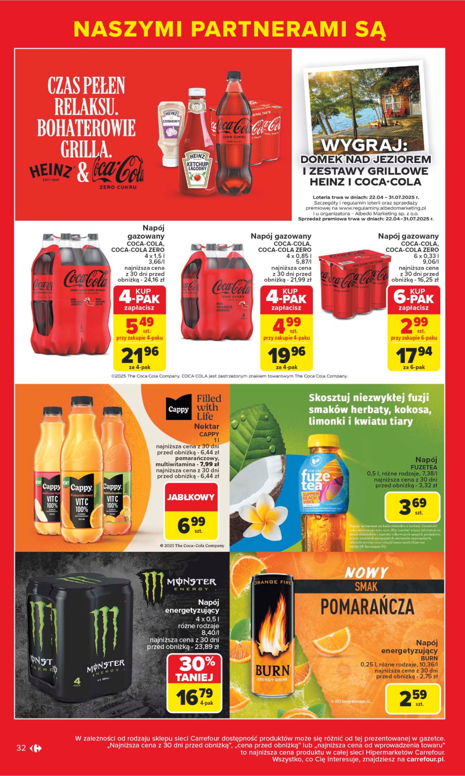carrefour - Gazetka Carrefour - Markowe okazje czekają ważna od 09.06. - 21.06. - page: 32 carrefour - Gazetka Carrefour - Markowe okazje czekają ważna od 09.06. - 21.06. - page: 32