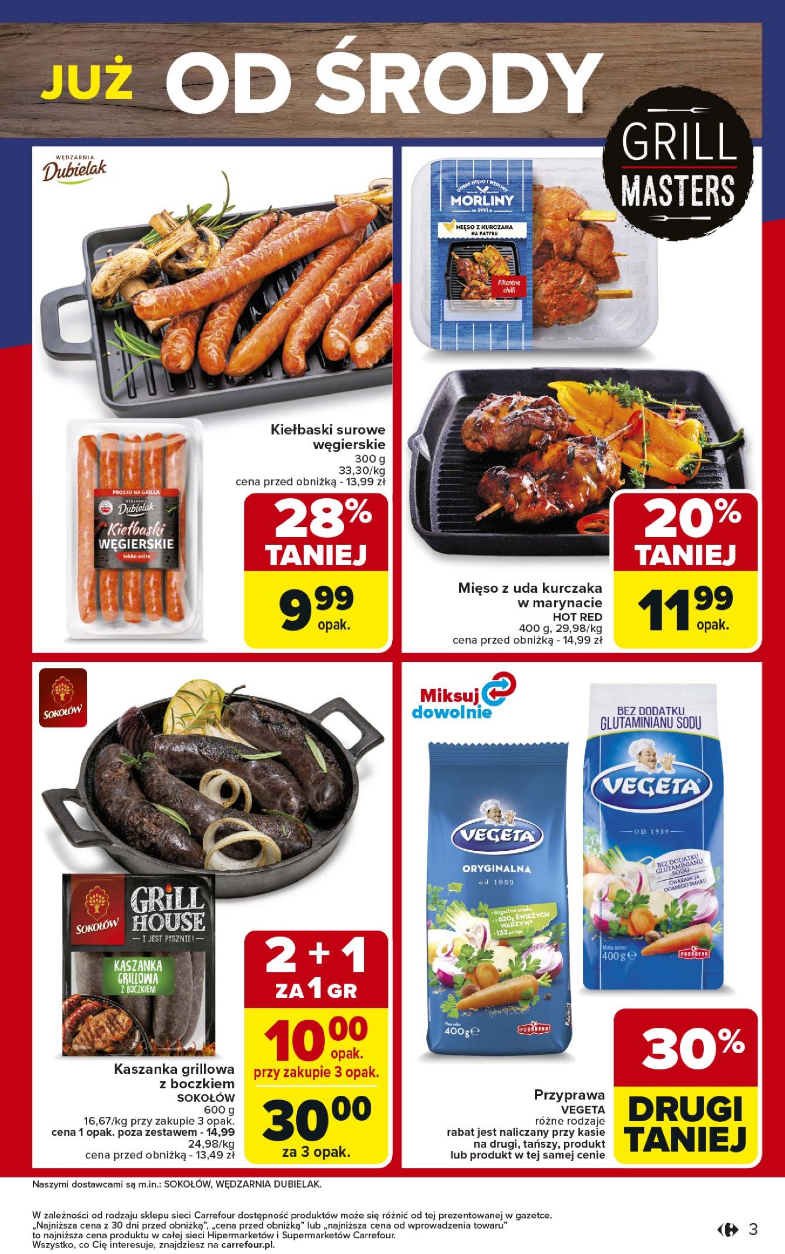 carrefour - Gazetka Carrefour - Gazetka Weekend promek już od środy ważna od 17.06. - 21.06. - page: 3