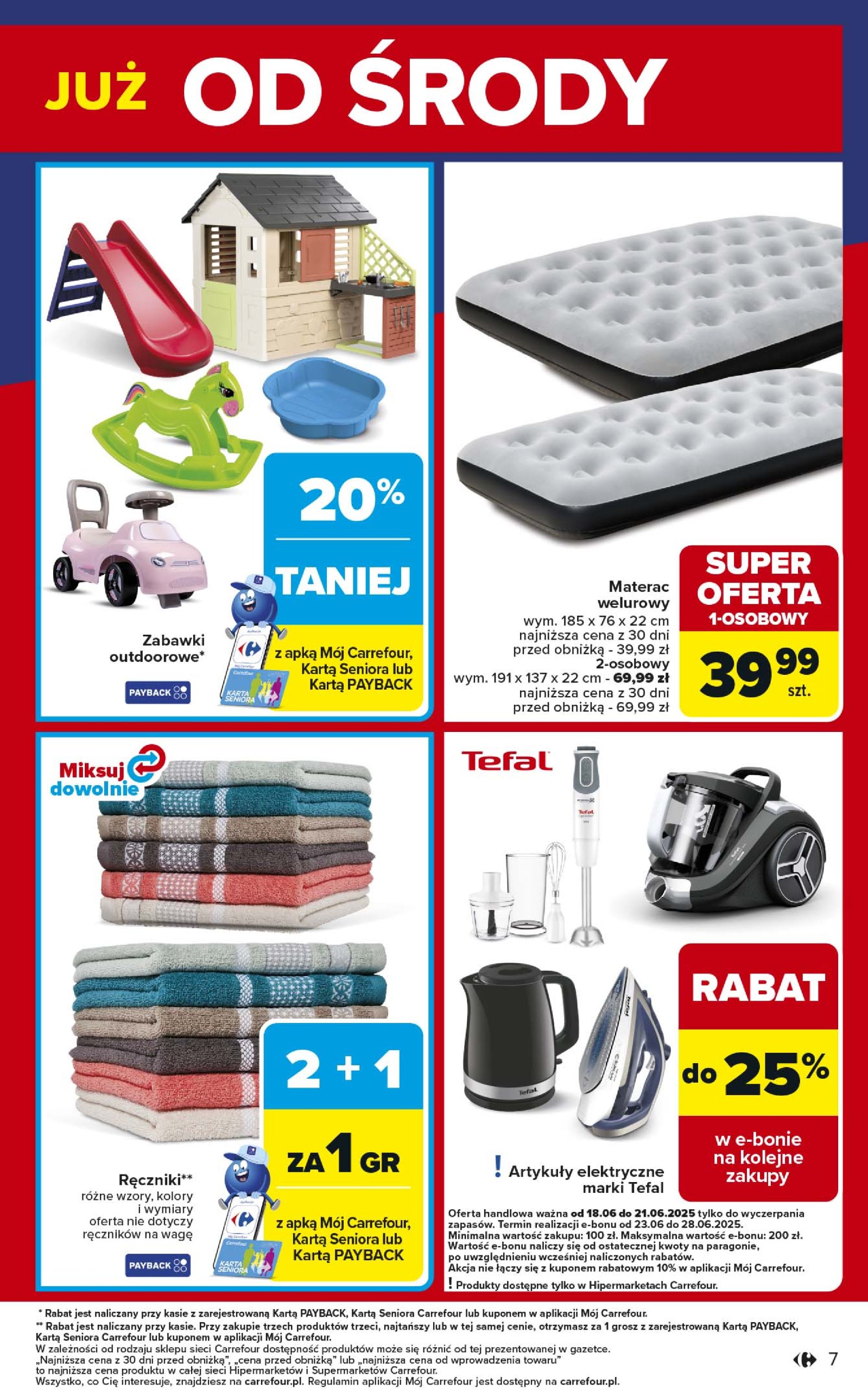 carrefour - Gazetka Carrefour - Gazetka Weekend promek już od środy ważna od 17.06. - 21.06. - page: 7