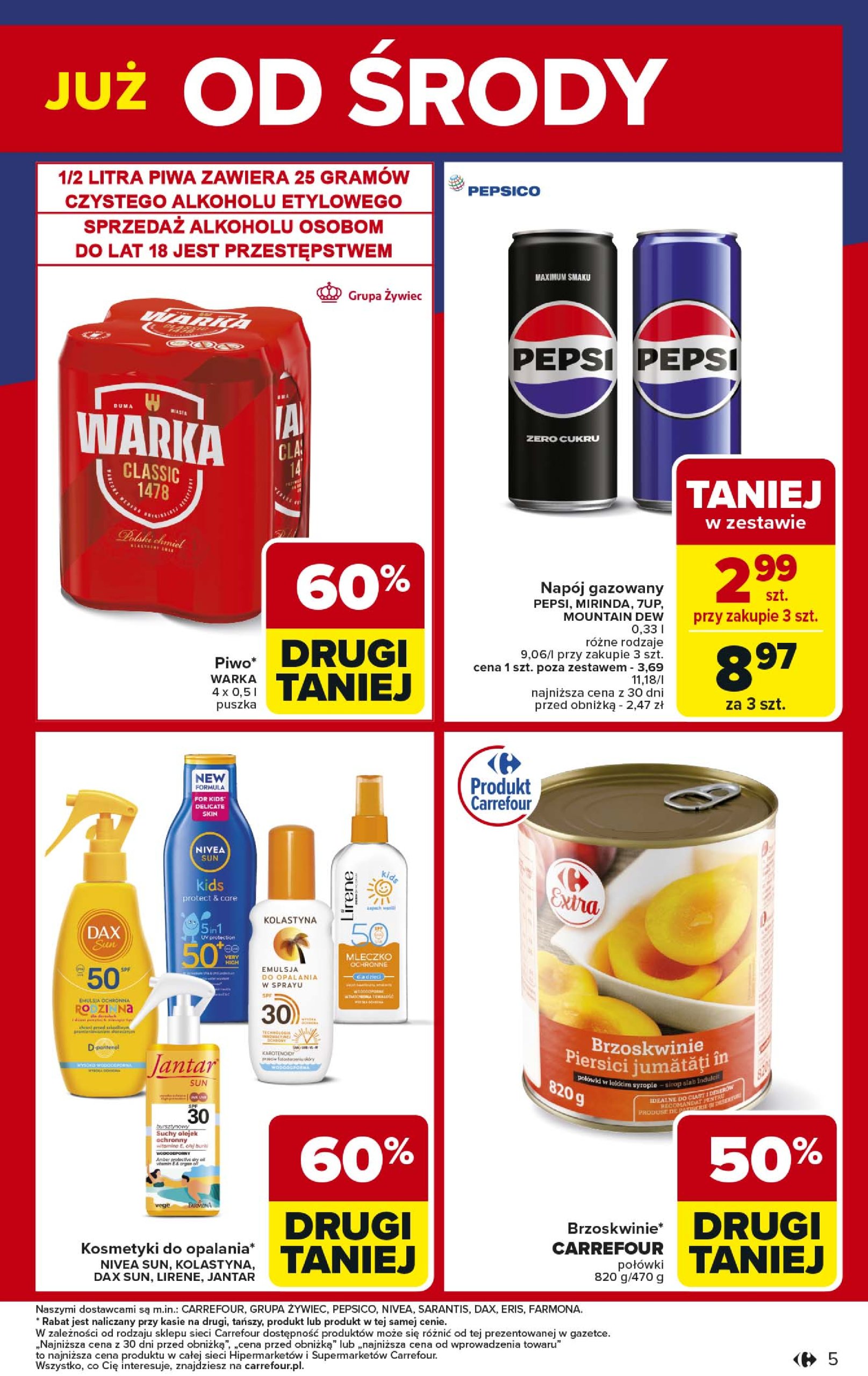 carrefour - Gazetka Carrefour - Gazetka Weekend promek już od środy ważna od 17.06. - 21.06. - page: 5