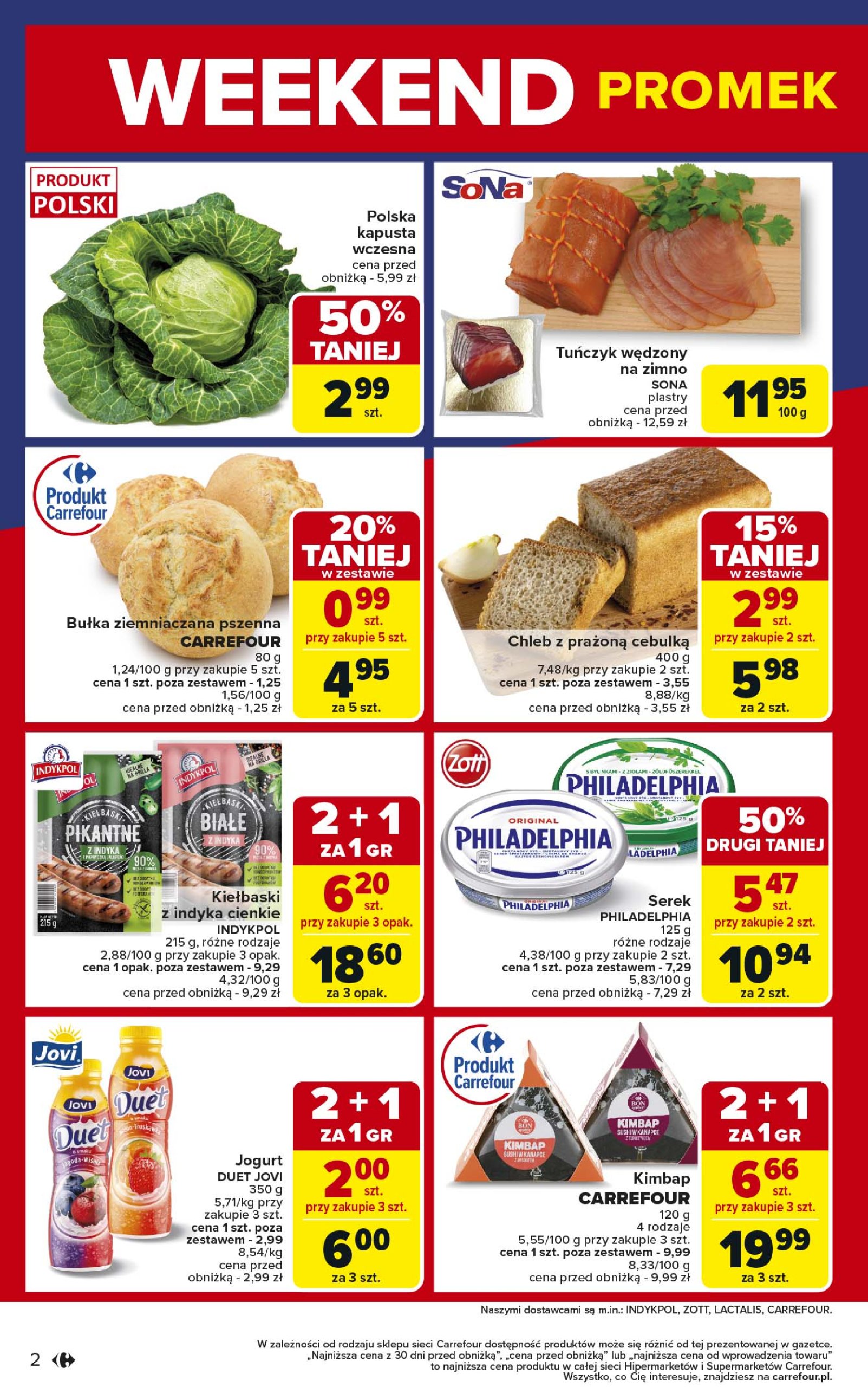 carrefour - Gazetka Carrefour - Gazetka Weekend promek już od środy ważna od 17.06. - 21.06. - page: 2