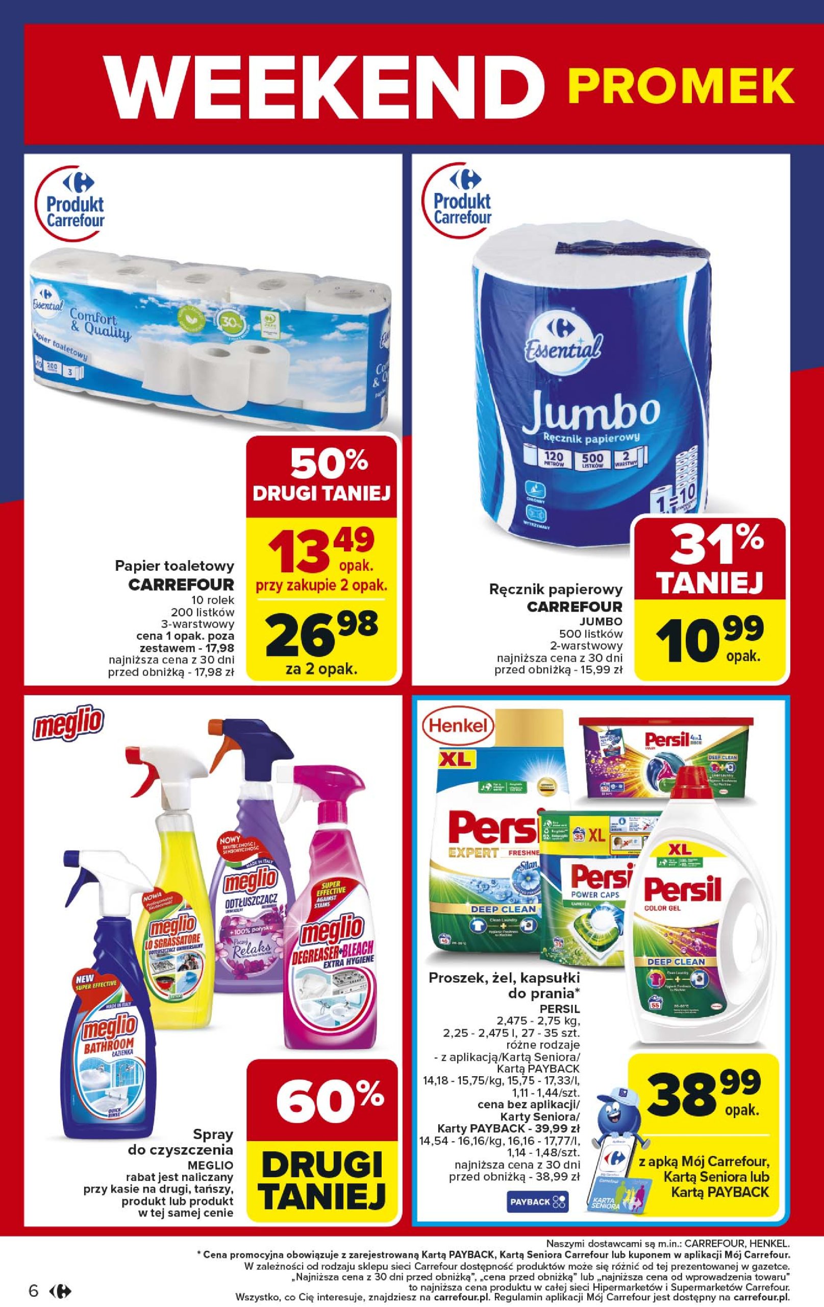carrefour - Gazetka Carrefour - Gazetka Weekend promek już od środy ważna od 17.06. - 21.06. - page: 6
