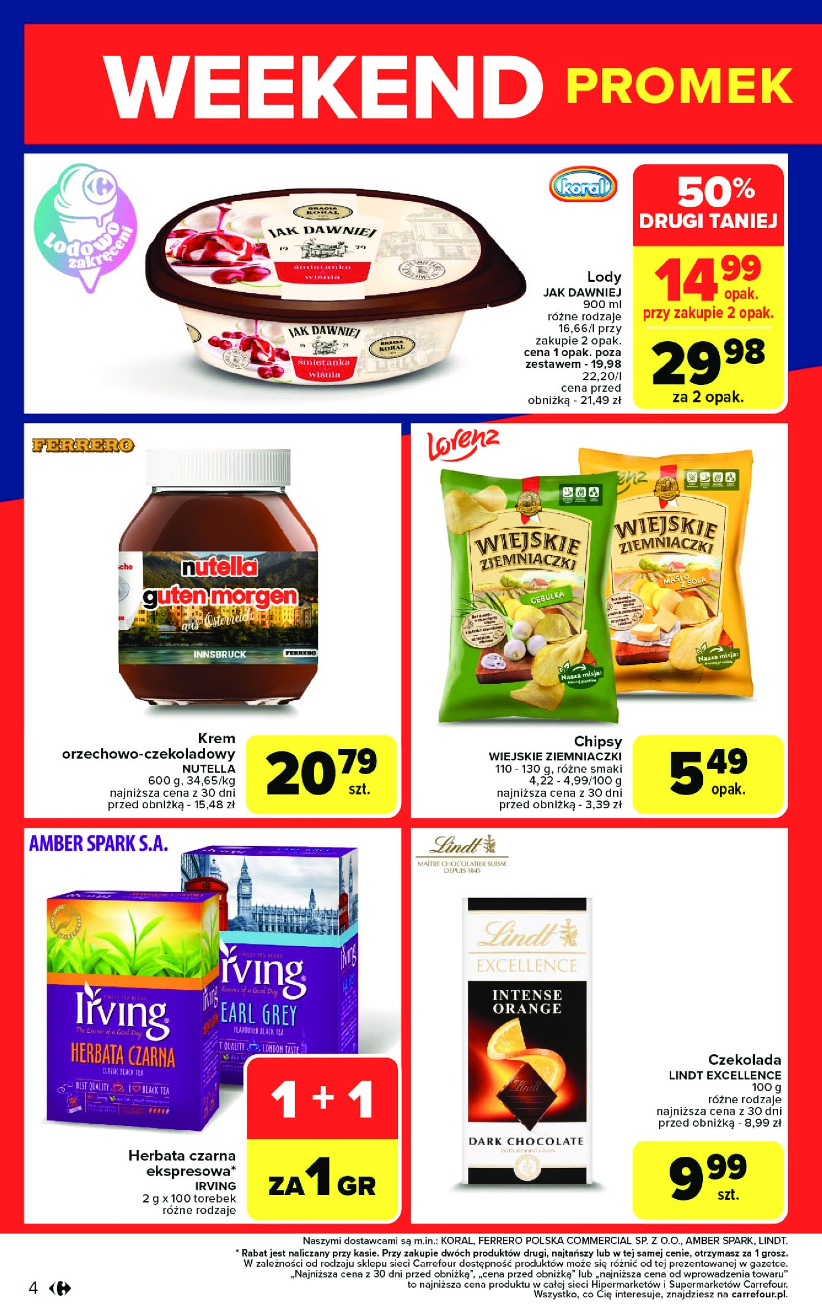 carrefour - Gazetka Carrefour - Gazetka Weekend ważna od 17.07. - 19.07. - page: 4