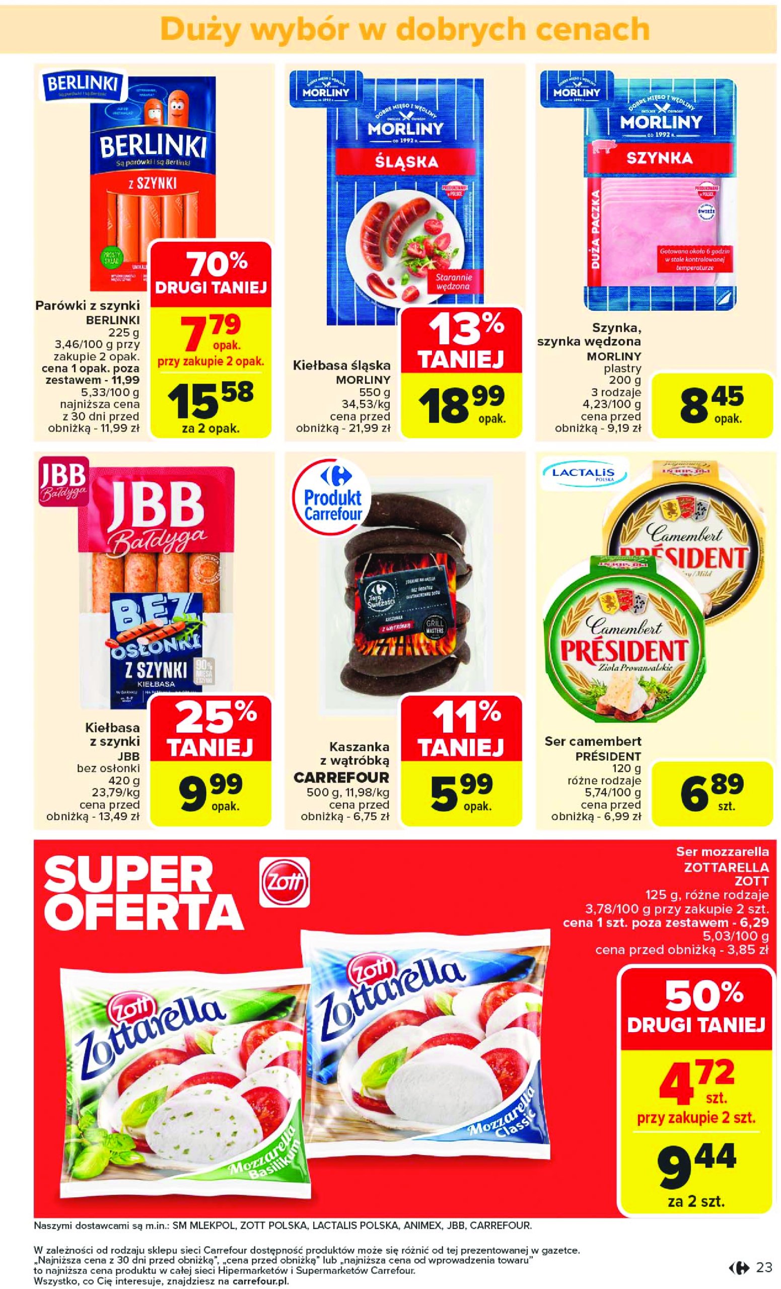 carrefour - Gazetka Carrefour ważna od 21.07. - 26.07. - page: 25 carrefour - Gazetka Carrefour ważna od 21.07. - 26.07. - page: 25