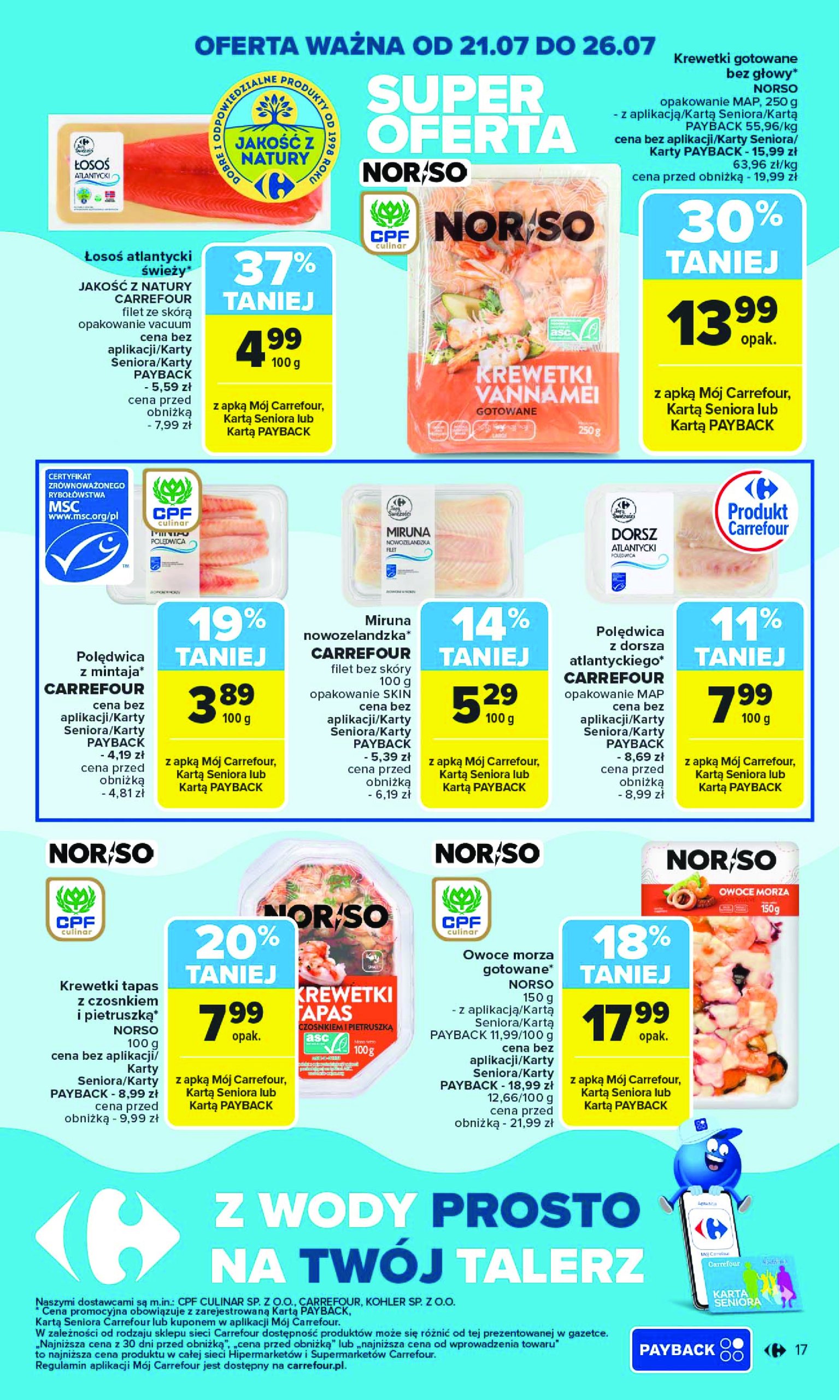 carrefour - Gazetka Carrefour ważna od 21.07. - 26.07. - page: 19 carrefour - Gazetka Carrefour ważna od 21.07. - 26.07. - page: 19