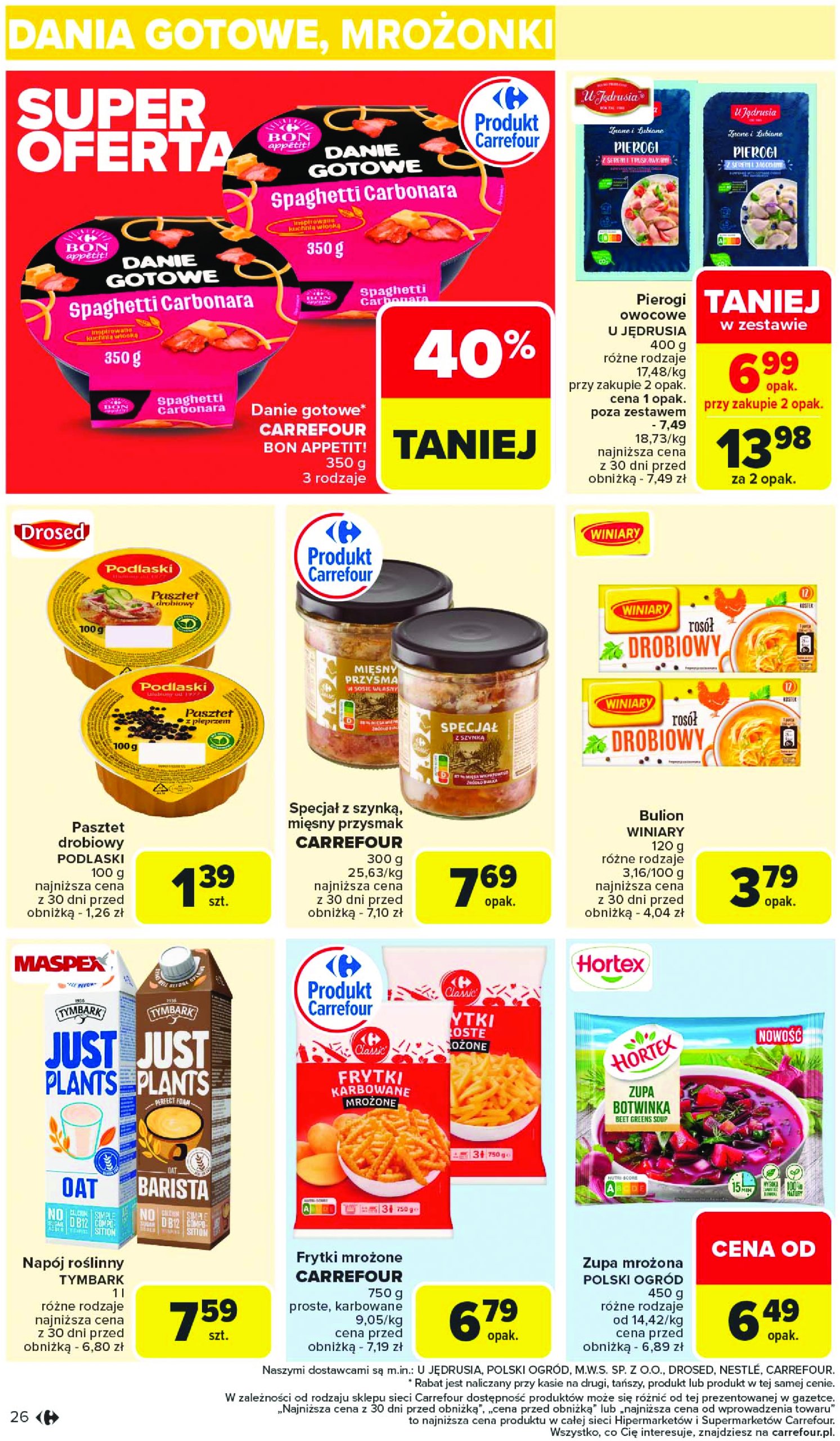 carrefour - Gazetka Carrefour ważna od 21.07. - 26.07. - page: 30 carrefour - Gazetka Carrefour ważna od 21.07. - 26.07. - page: 30