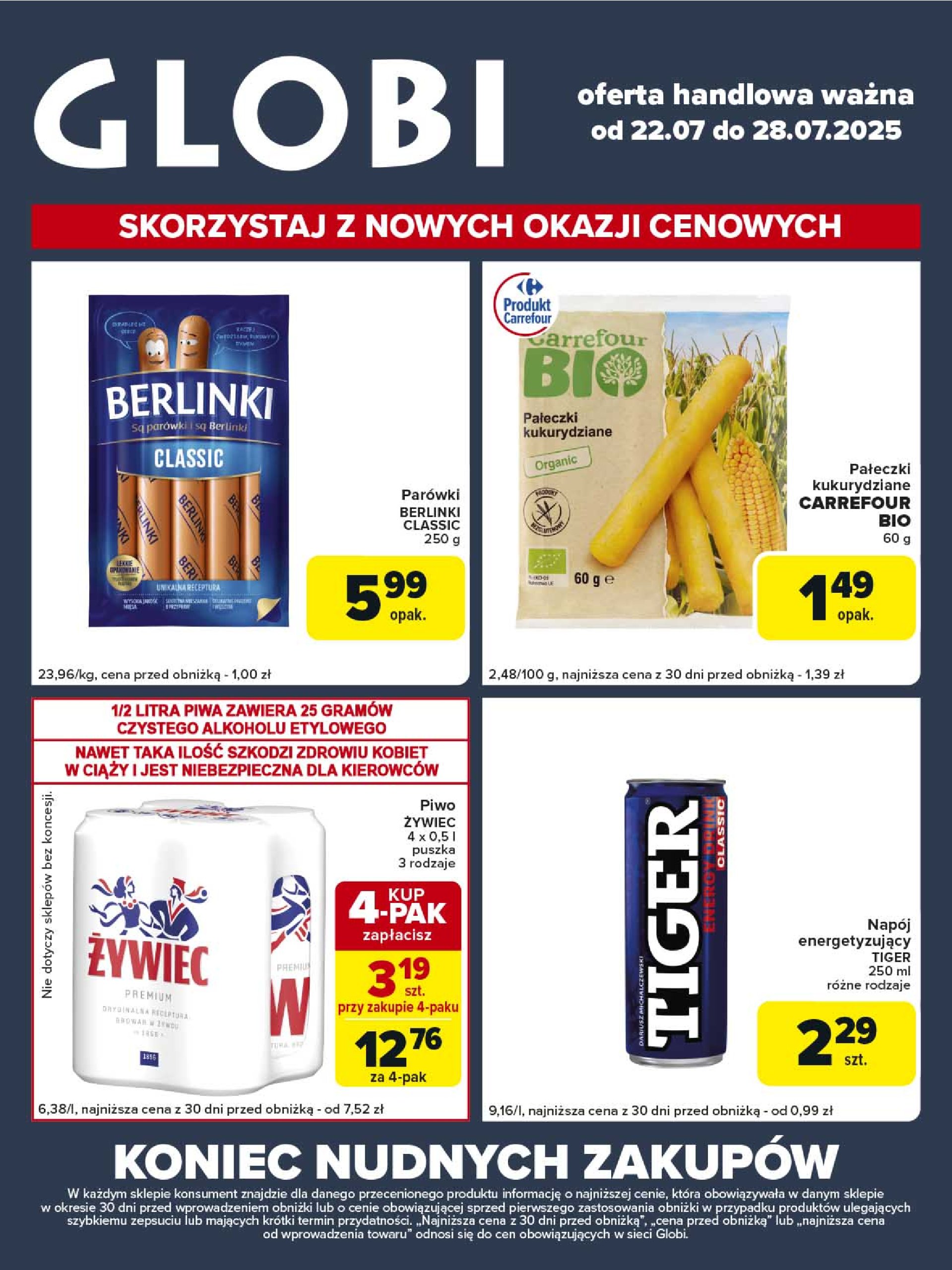 carrefour - Gazetka Carrefour - Globi ważna od 22.07. - 28.07.