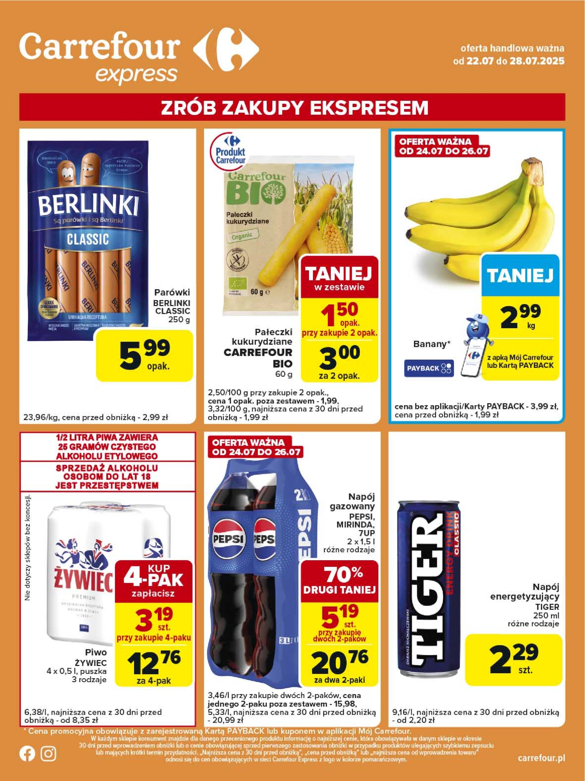 carrefour - Gazetka Carrefour - Express 1 ważna od 22.07. - 28.07. - page: 2