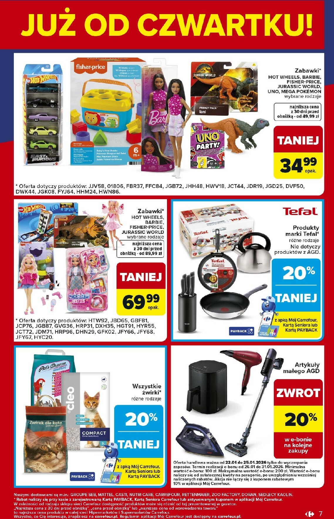 carrefour - Gazetka Carrefour - Weekend okazji już od czwartku - ważna od 22.01. do 25.01. - page: 7