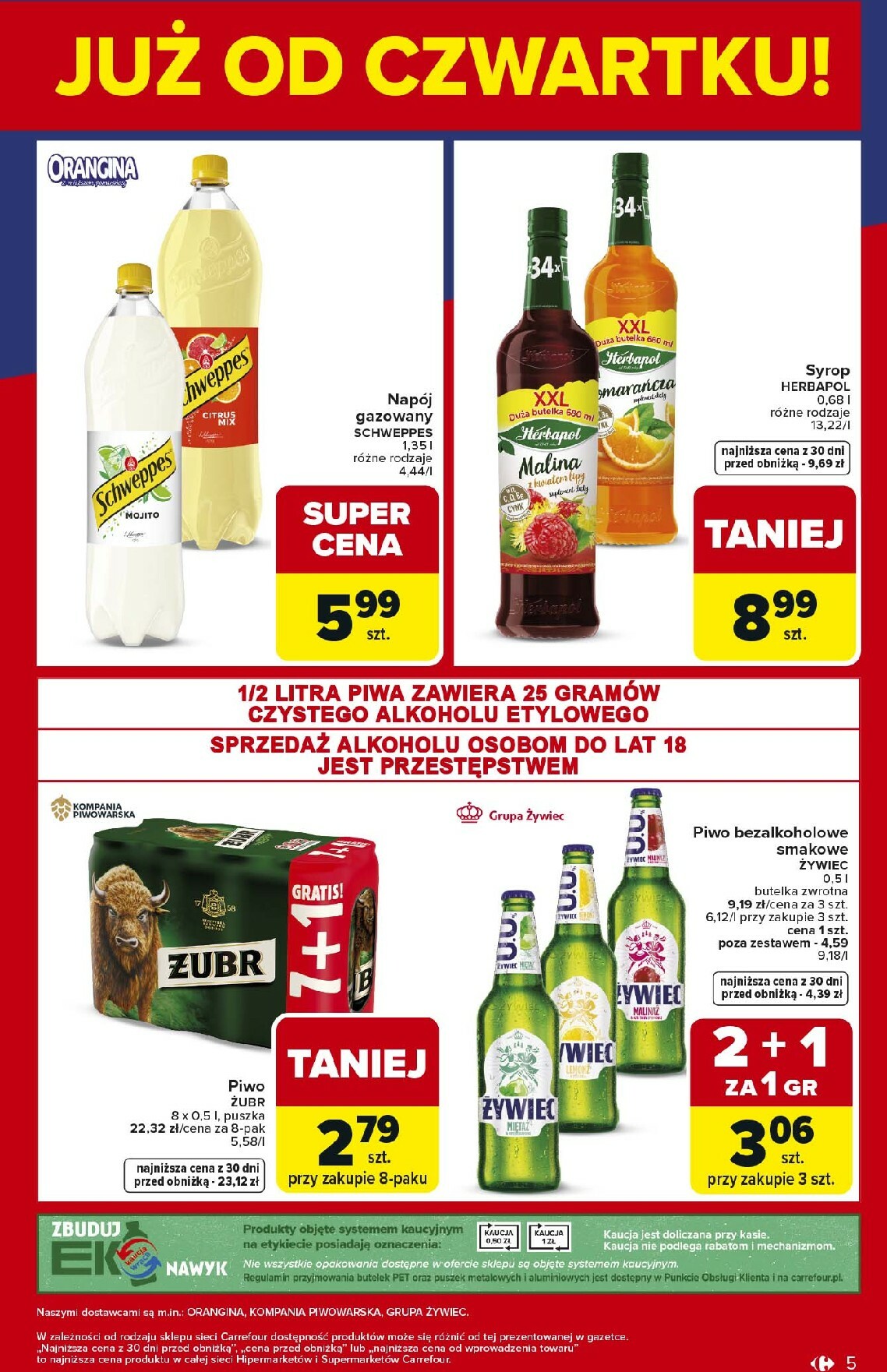 carrefour - Gazetka Carrefour - Weekend okazji już od czwartku - ważna od 22.01. do 25.01. - page: 5