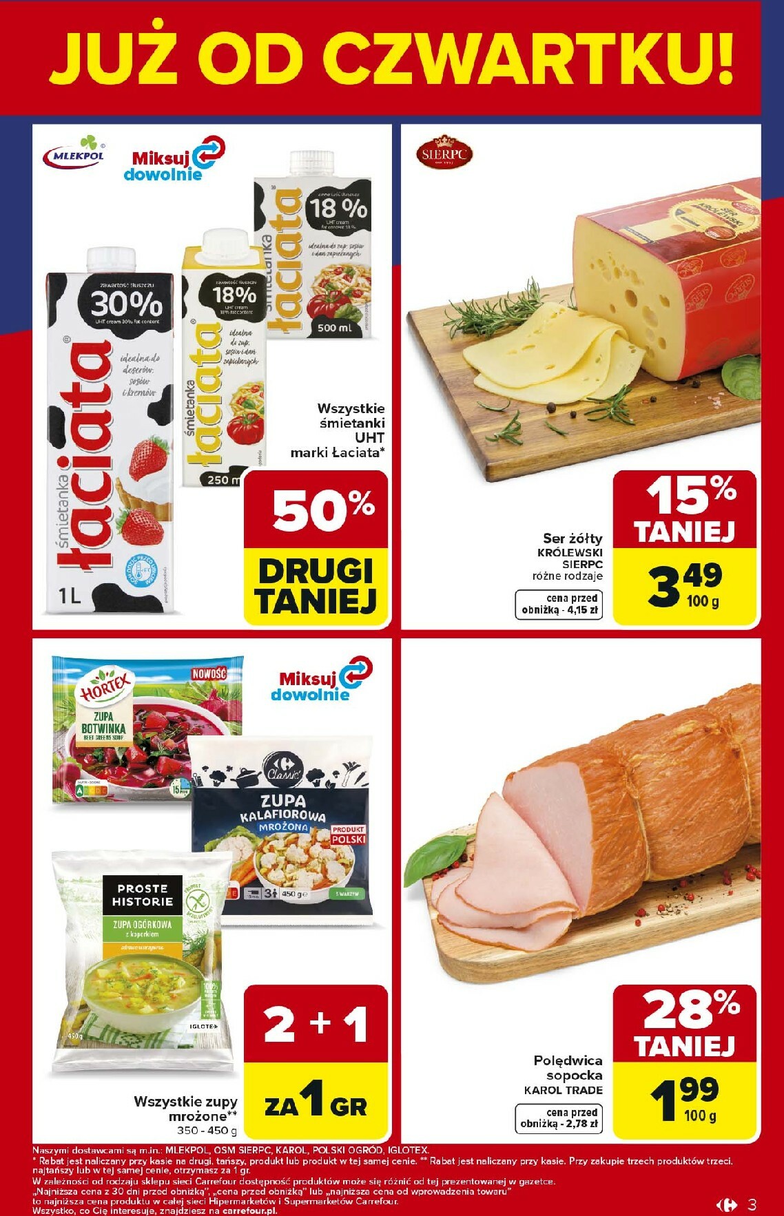 carrefour - Gazetka Carrefour - Weekend okazji już od czwartku - ważna od 22.01. do 25.01. - page: 3