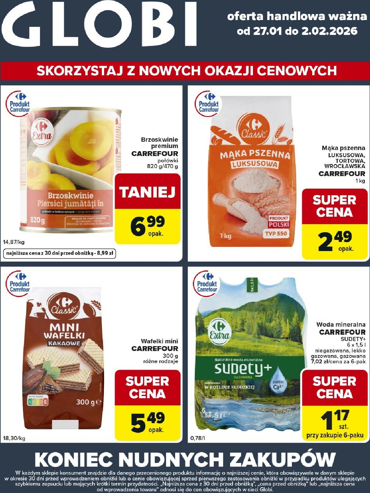 carrefour - Gazetka Carrefour - Globi - ważna od 27.01. do 02.02.