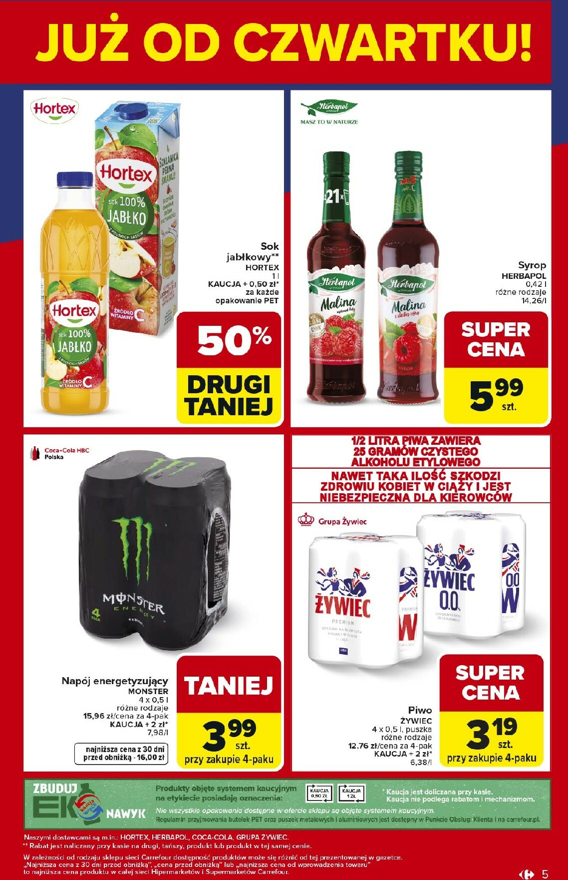 carrefour - Gazetka Carrefour - Weekend okazji już od czwartku - ważna od 29.01. do 31.01. - page: 5