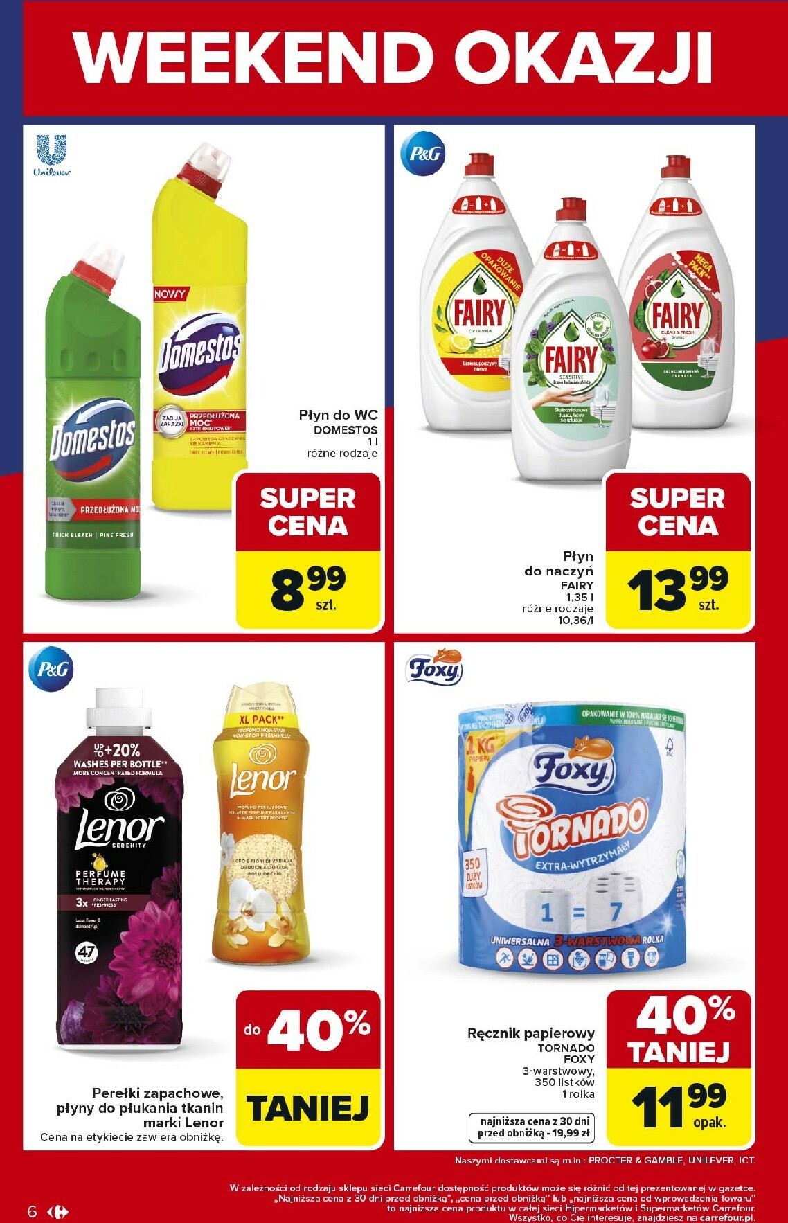 carrefour - Gazetka Carrefour - Weekend okazji już od czwartku - ważna od 29.01. do 31.01. - page: 6