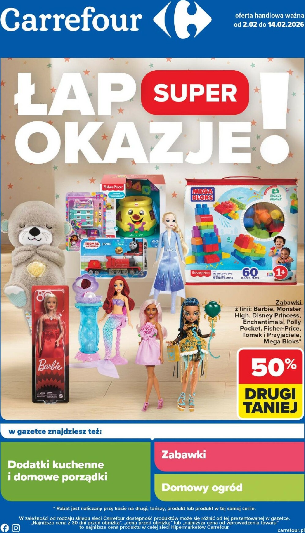 carrefour - Gazetka Carrefour - Łap super okazje - ważna od 02.02.2026 do 14.02.2026