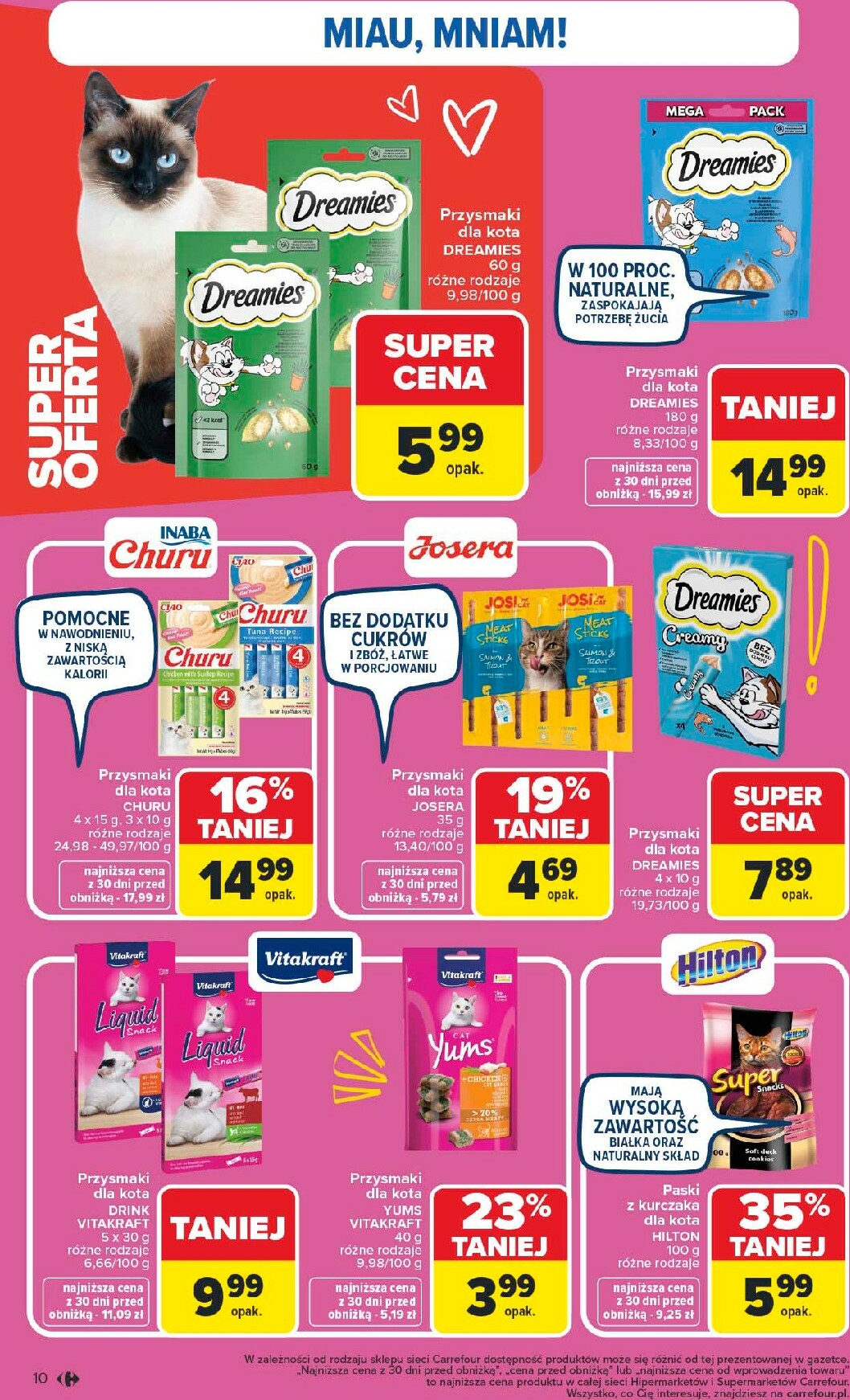 carrefour - Gazetka Carrefour - Pies & kot - ważna od 02.02.2026 do 14.02.2026 - page: 10