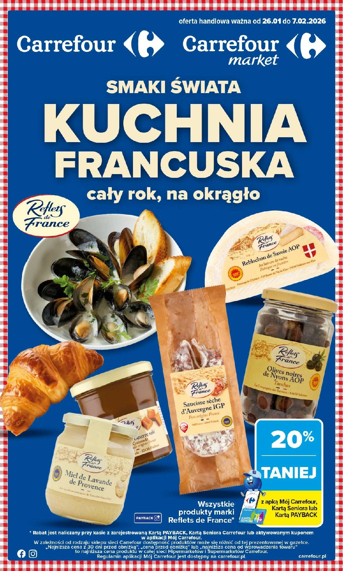 carrefour - Gazetka Carrefour - Kuchnia francuska - ważna od 26.01.2026 do 07.02.2026