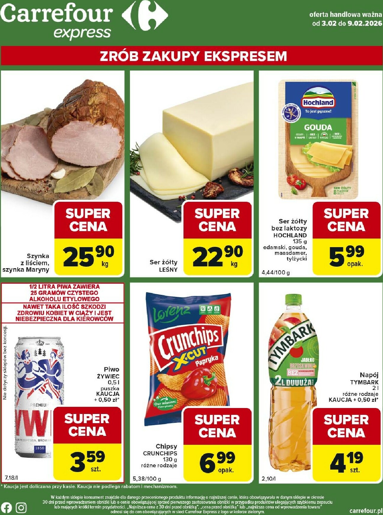 carrefour - Gazetka Carrefour - Express 2 - ważna od 03.02.2026 do 09.02.2026