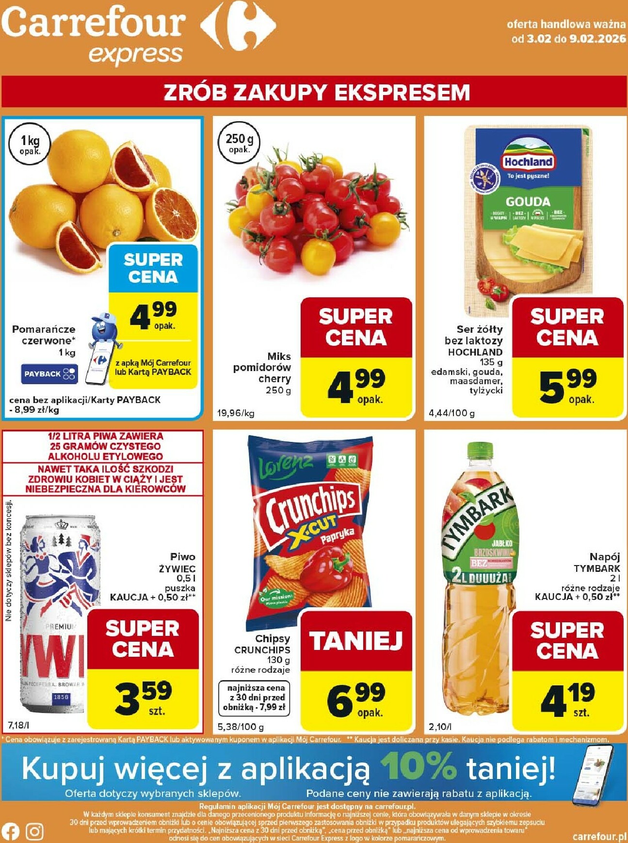 carrefour - Gazetka Carrefour - Express 1 - ważna od 03.02.2026 do 09.02.2026