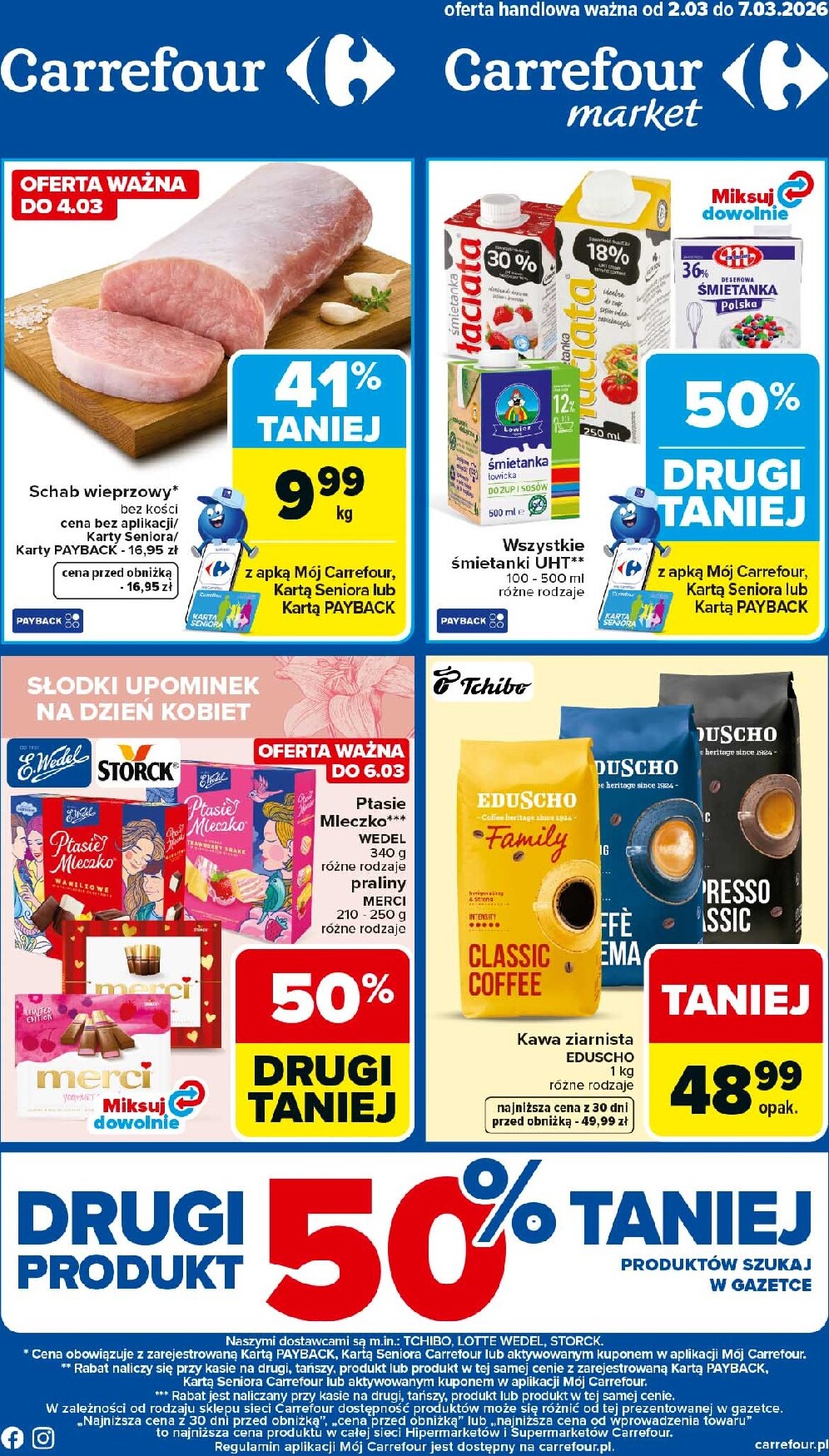 carrefour - Gazetka Carrefour - ważna od 02.03.2026 do 07.03.2026