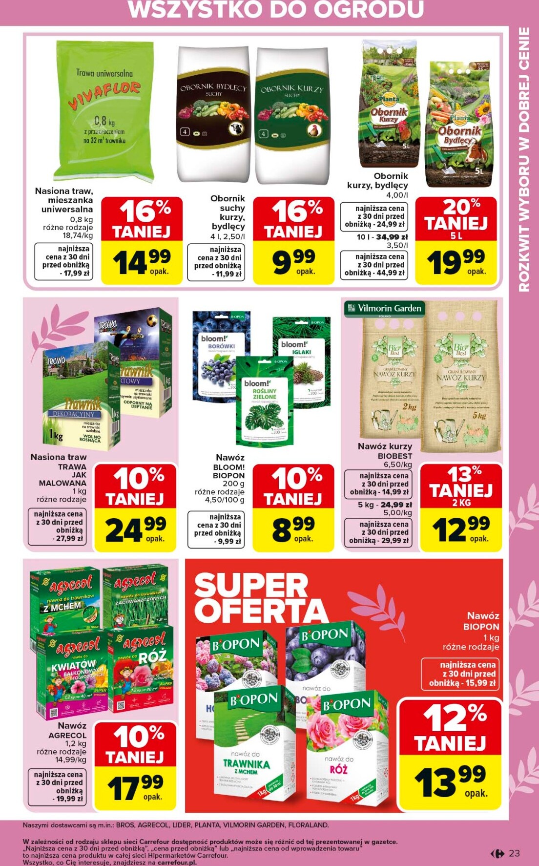 carrefour - Gazetka Carrefour - Ogród - ważna od 02.03.2026 do 04.04.2026 - page: 23