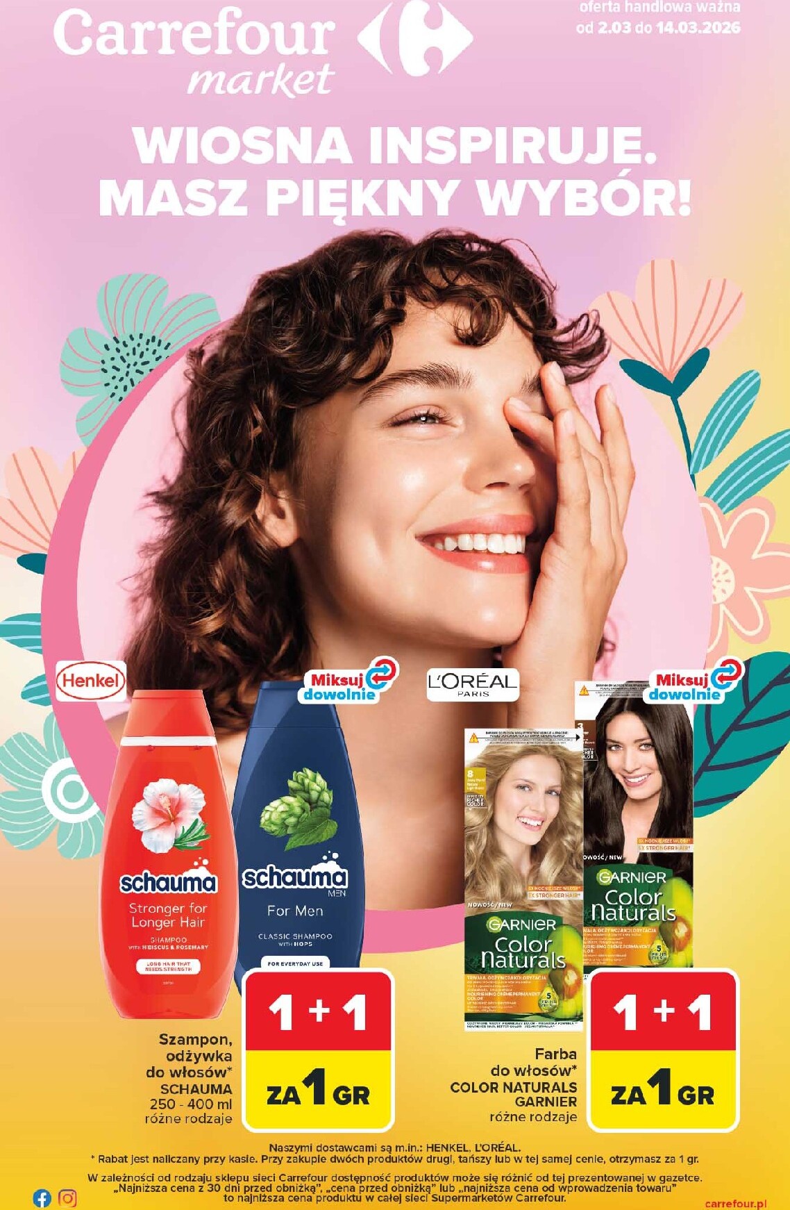 carrefour - Gazetka Carrefour Market - Wiosna - ważna od 02.03.2026 do 14.03.2026 - page: 1