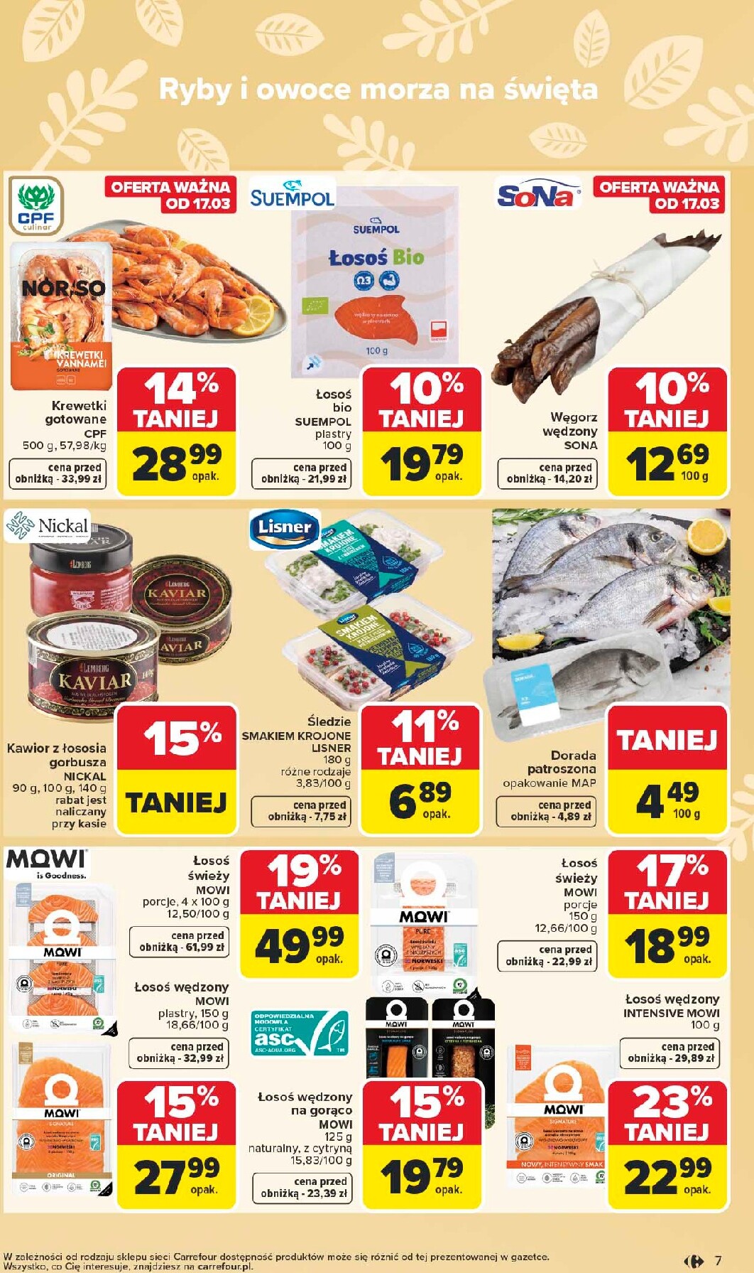 carrefour - Gazetka Carrefour - Wielkanoc smakuje lepiej - ważna od 16.03.2026 do 04.04.2026 - page: 7