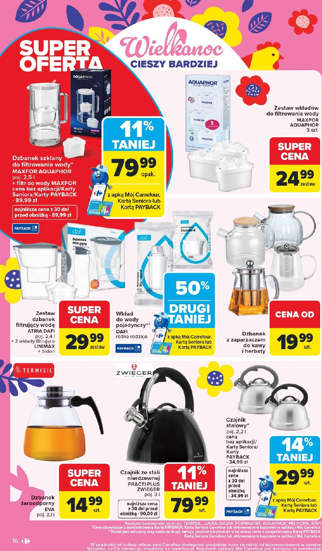 carrefour - Gazetka Carrefour - Łap Wielkanocne okazje - ważna od 16.03.2026 do 29.03.2026 - page: 16
