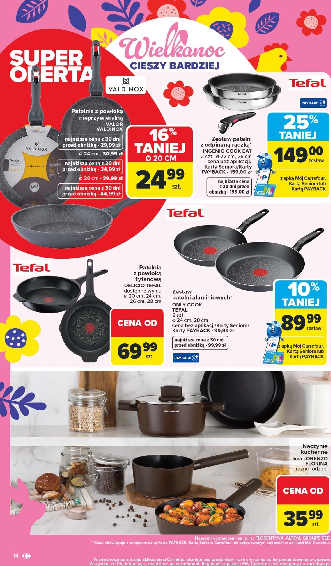carrefour - Gazetka Carrefour - Łap Wielkanocne okazje - ważna od 16.03.2026 do 29.03.2026 - page: 14