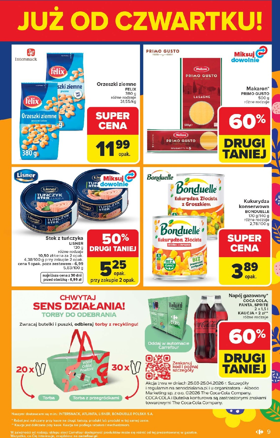 carrefour - Gazetka Carrefour - Weekend promek już od czwartku - ważna od 26.03.2026 do 29.03.2026 - page: 9