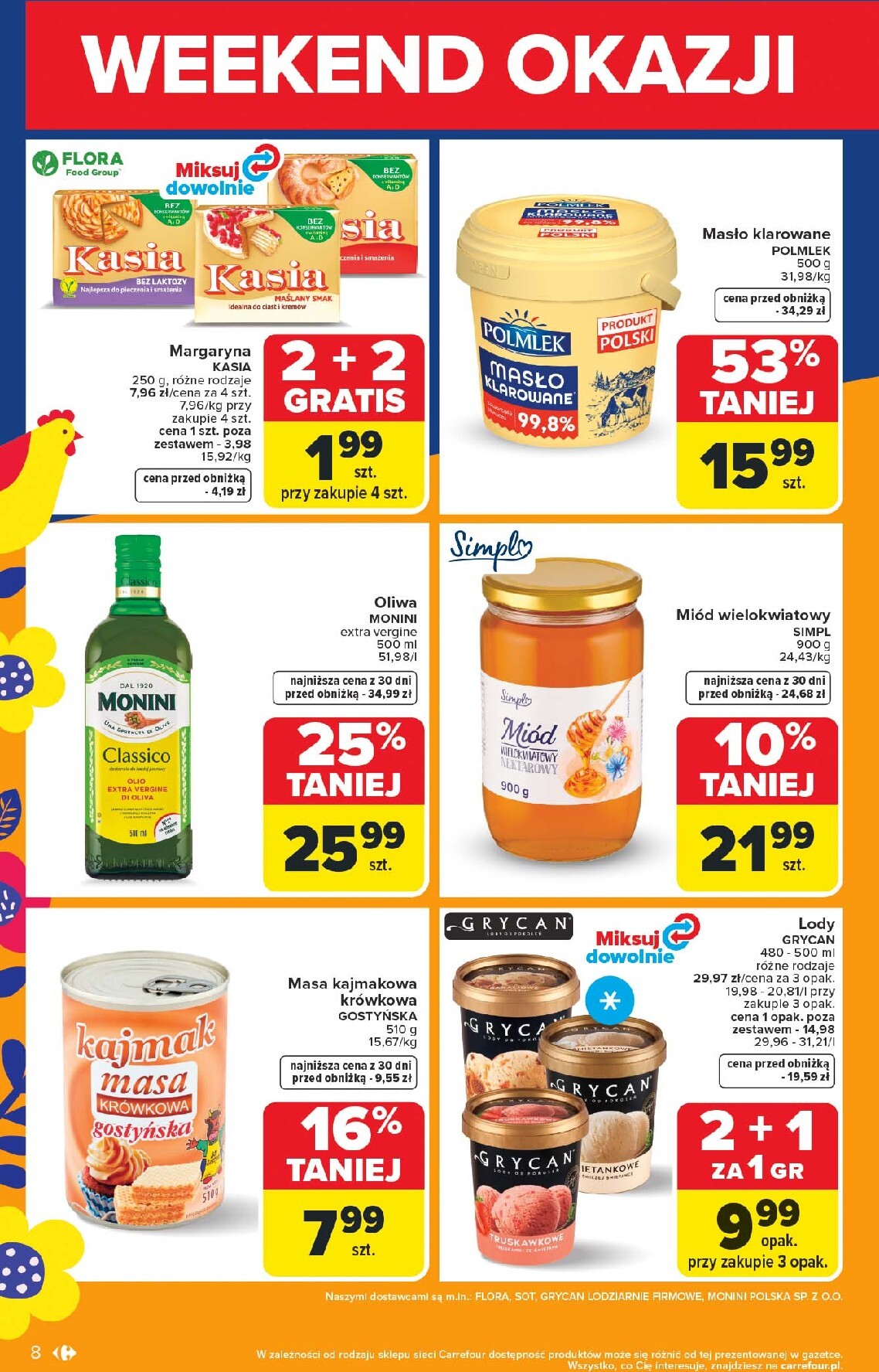 carrefour - Gazetka Carrefour - Weekend promek już od czwartku - ważna od 26.03.2026 do 29.03.2026 - page: 8