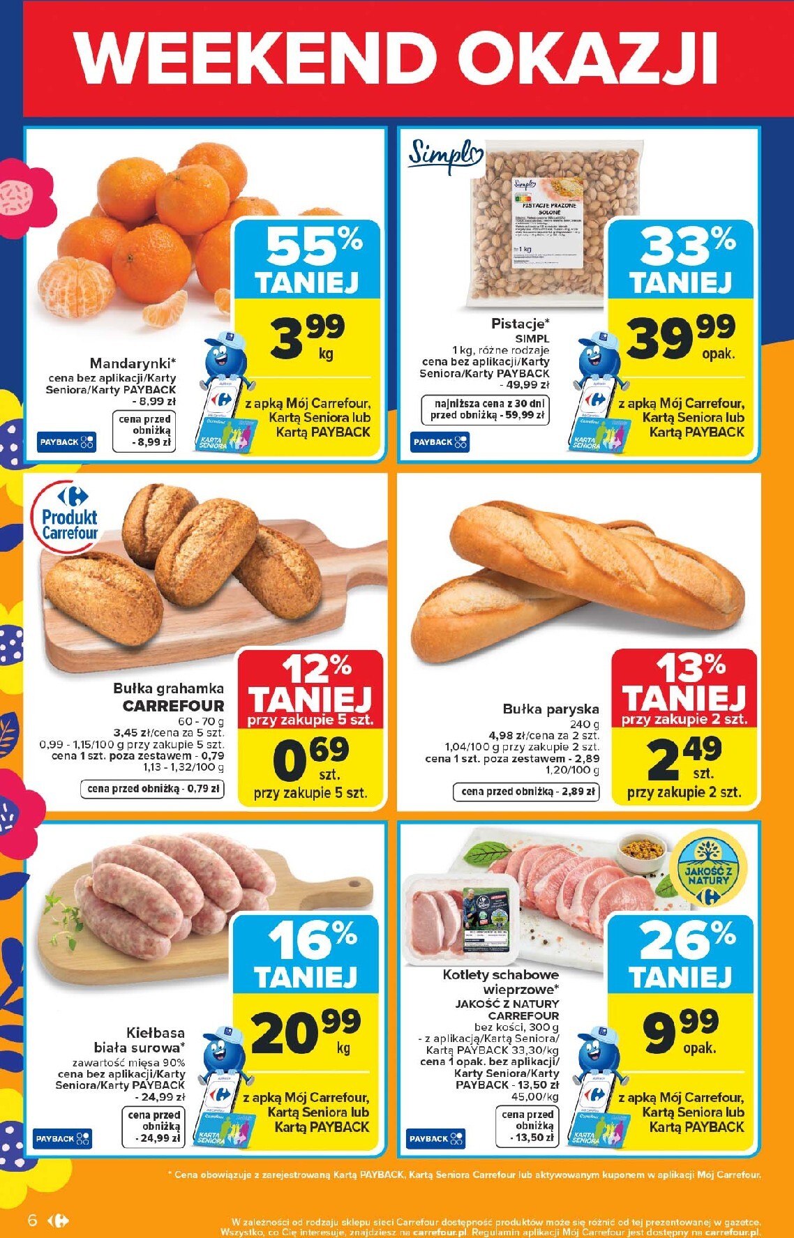carrefour - Gazetka Carrefour - Weekend promek już od czwartku - ważna od 26.03.2026 do 29.03.2026 - page: 6