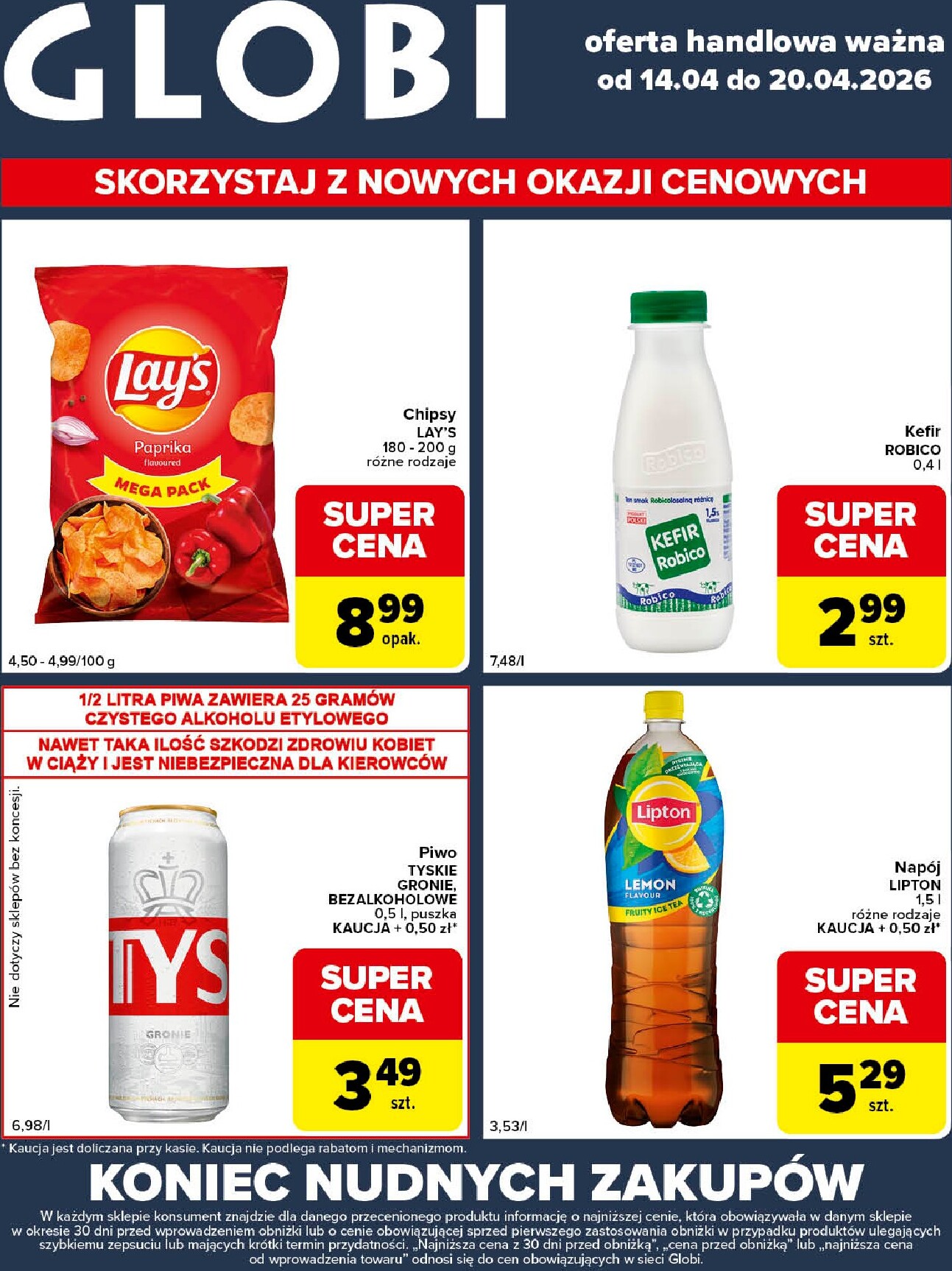 carrefour - Aktualna gazetka Carrefour - Globi ważna od 14.04.2026 do 20.04.2026