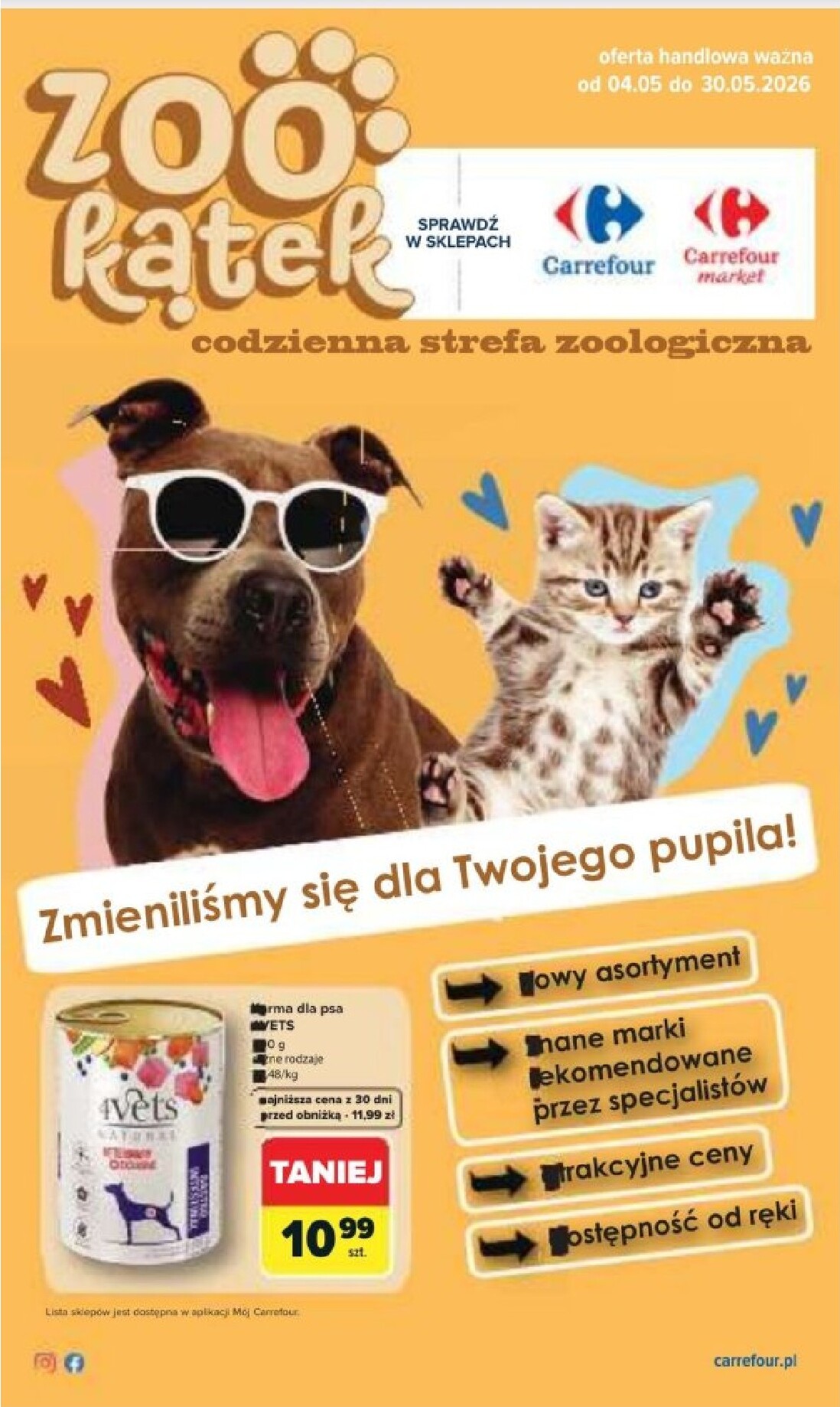 carrefour - Aktualna gazetka Carrefour - Zoo ważna od 04.05.2026 do 30.05.2026