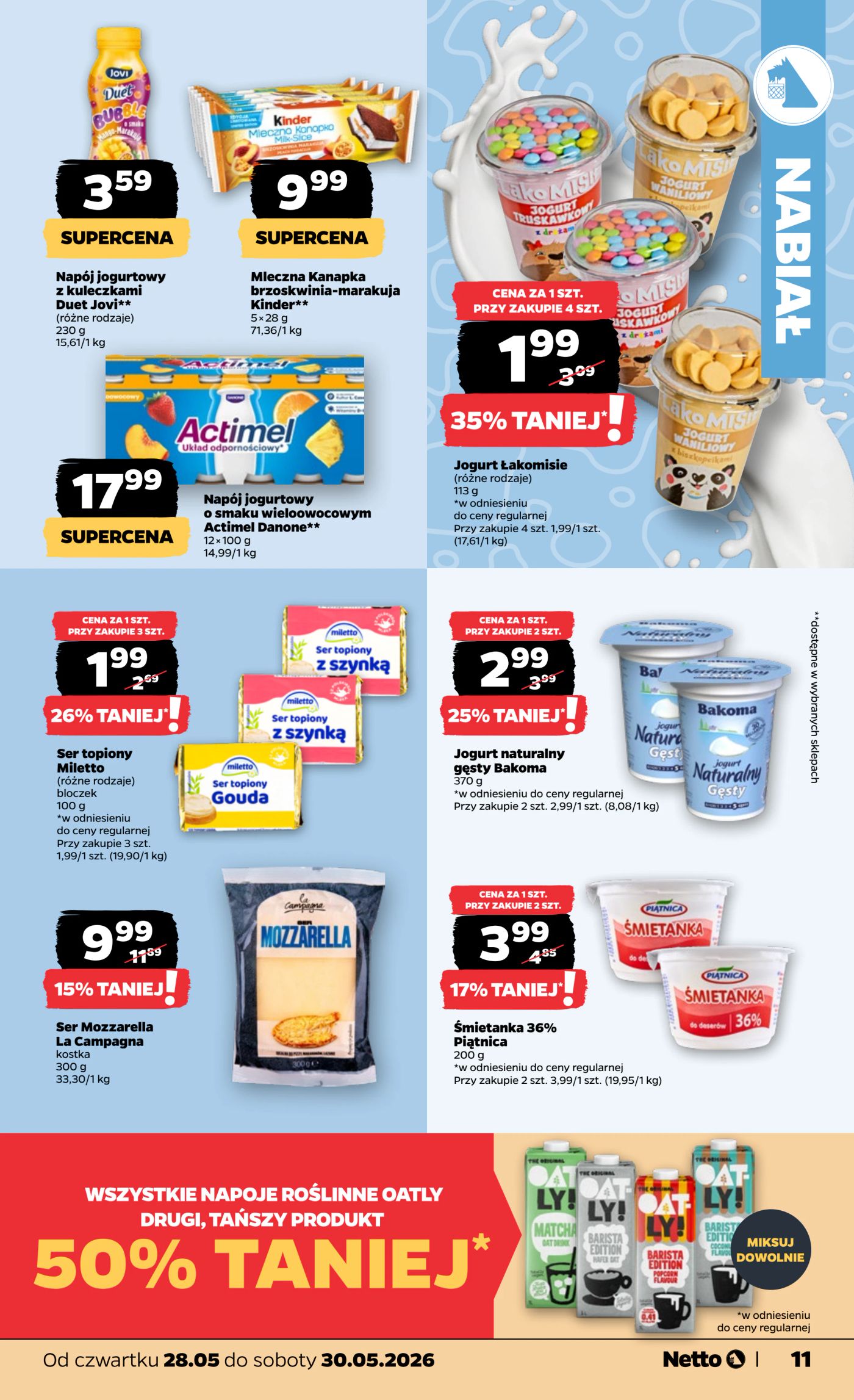 netto - Nowa gazetka Netto - Food ważna od 28.05.2026 do 30.05.2026 - page: 11