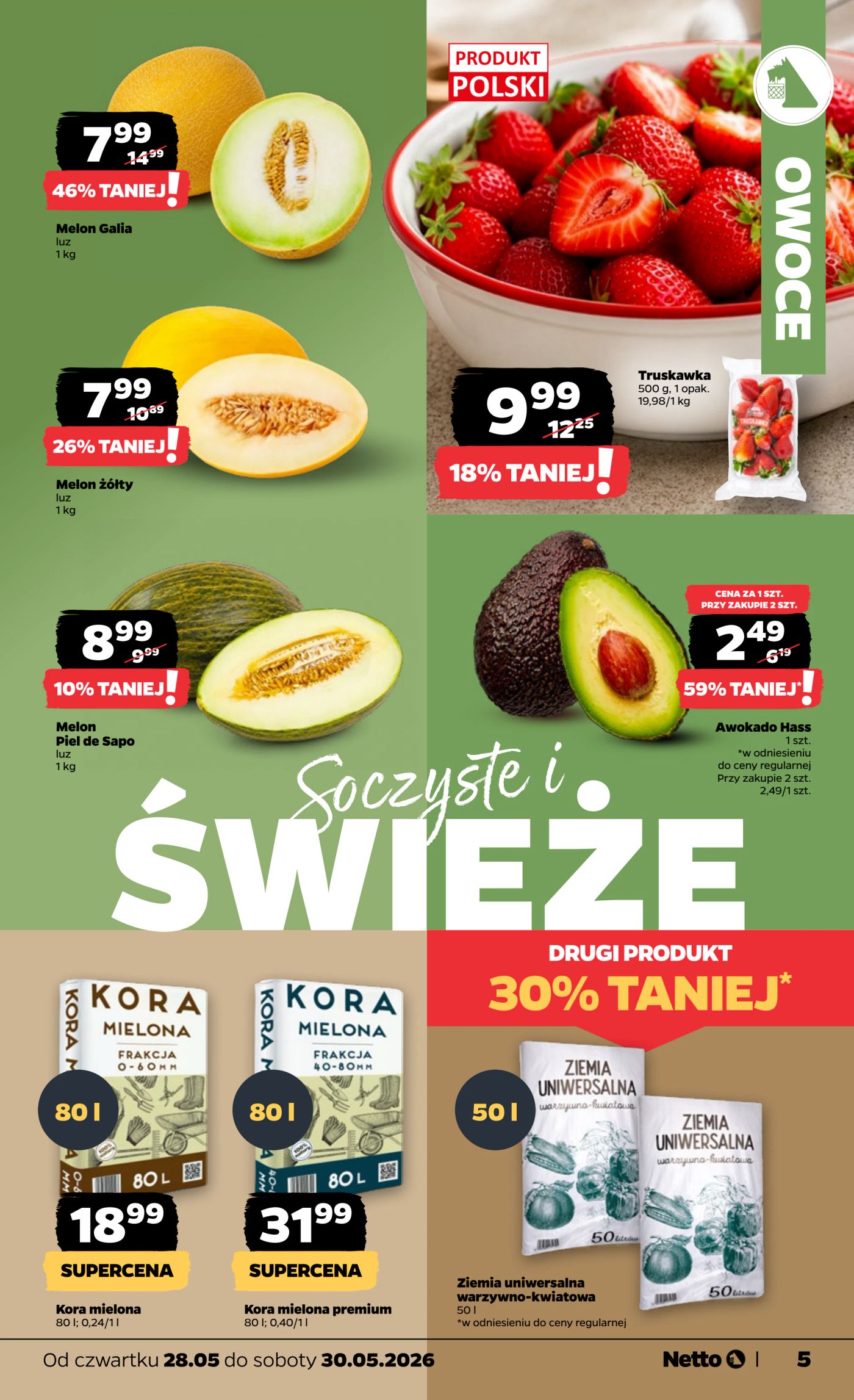 netto - Nowa gazetka Netto - Food ważna od 28.05.2026 do 30.05.2026 - page: 5